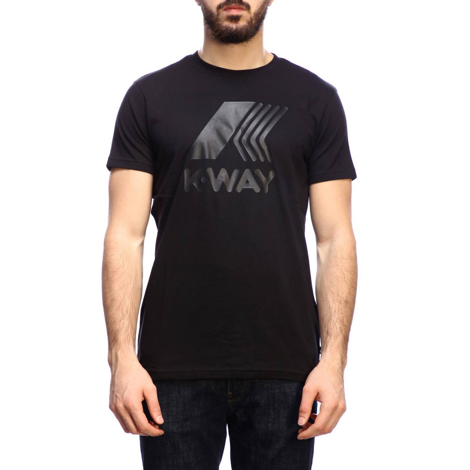 K-WAY CAMISETA: Camiseta hombre K-way, Negro - Img 1