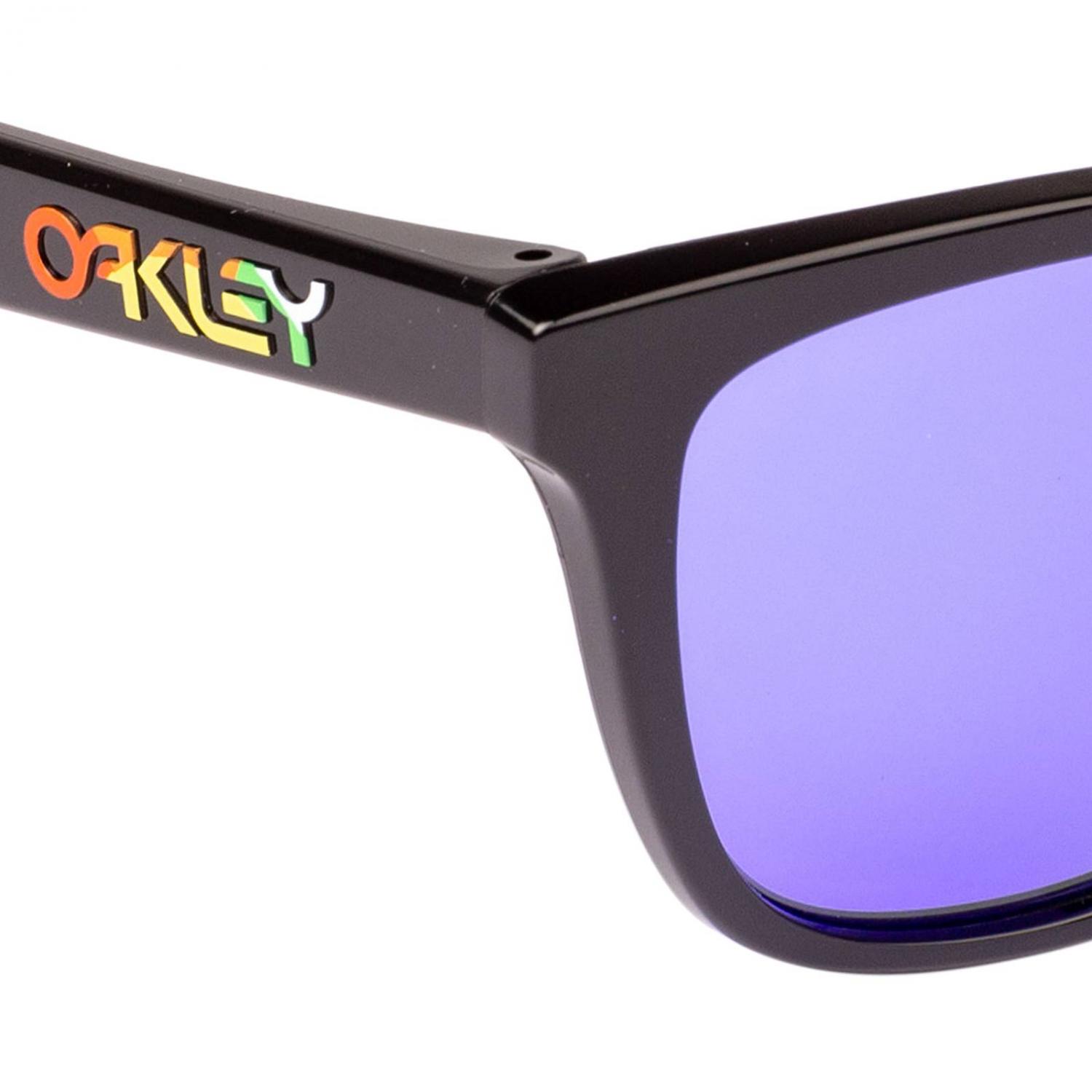 OAKLEY SUNGLASSES: Eyewear men Oakley, Black 1 - Img 3
