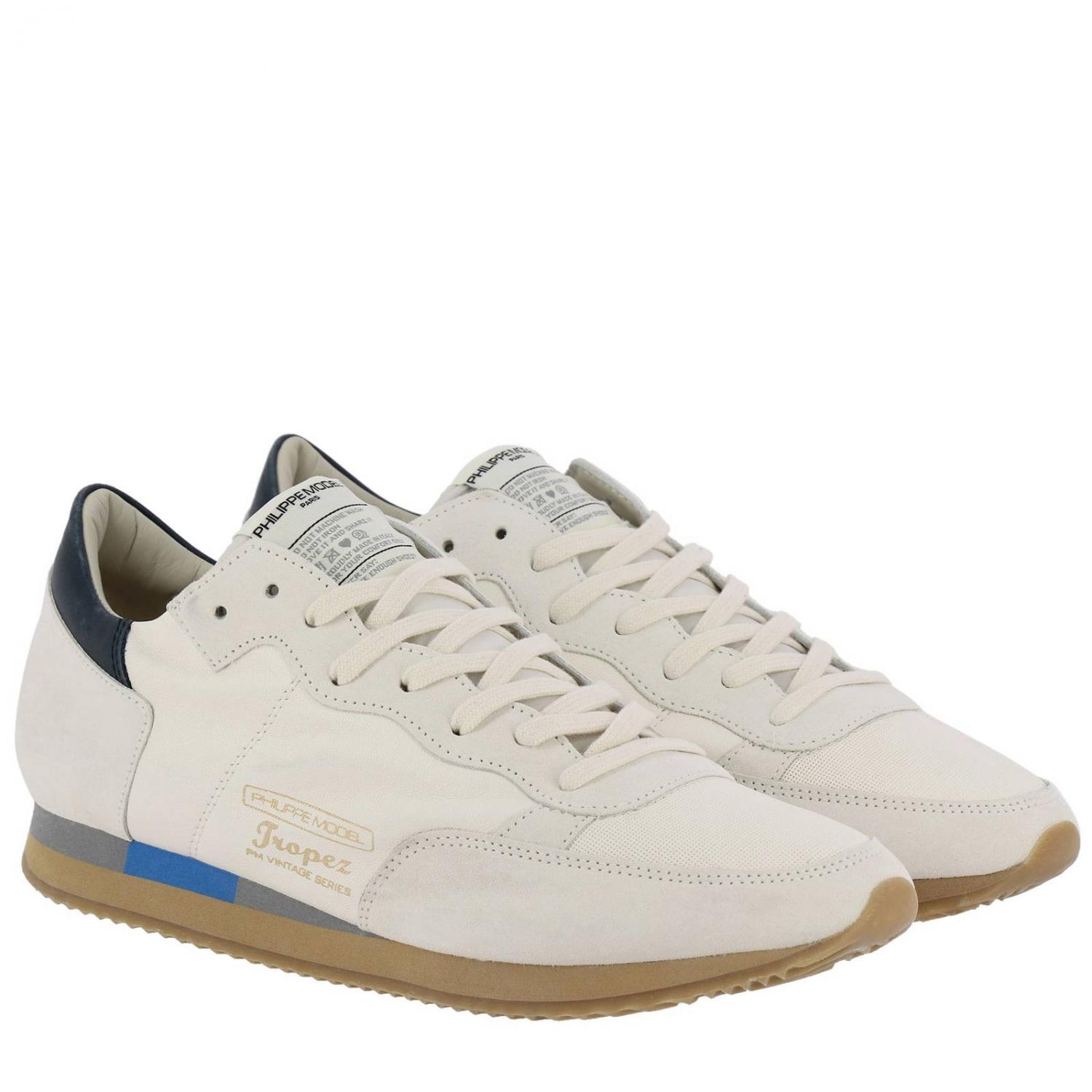 PHILIPPE MODEL SNEAKERS: Philippe Model Herren Sneakers, Weiß - Img 2