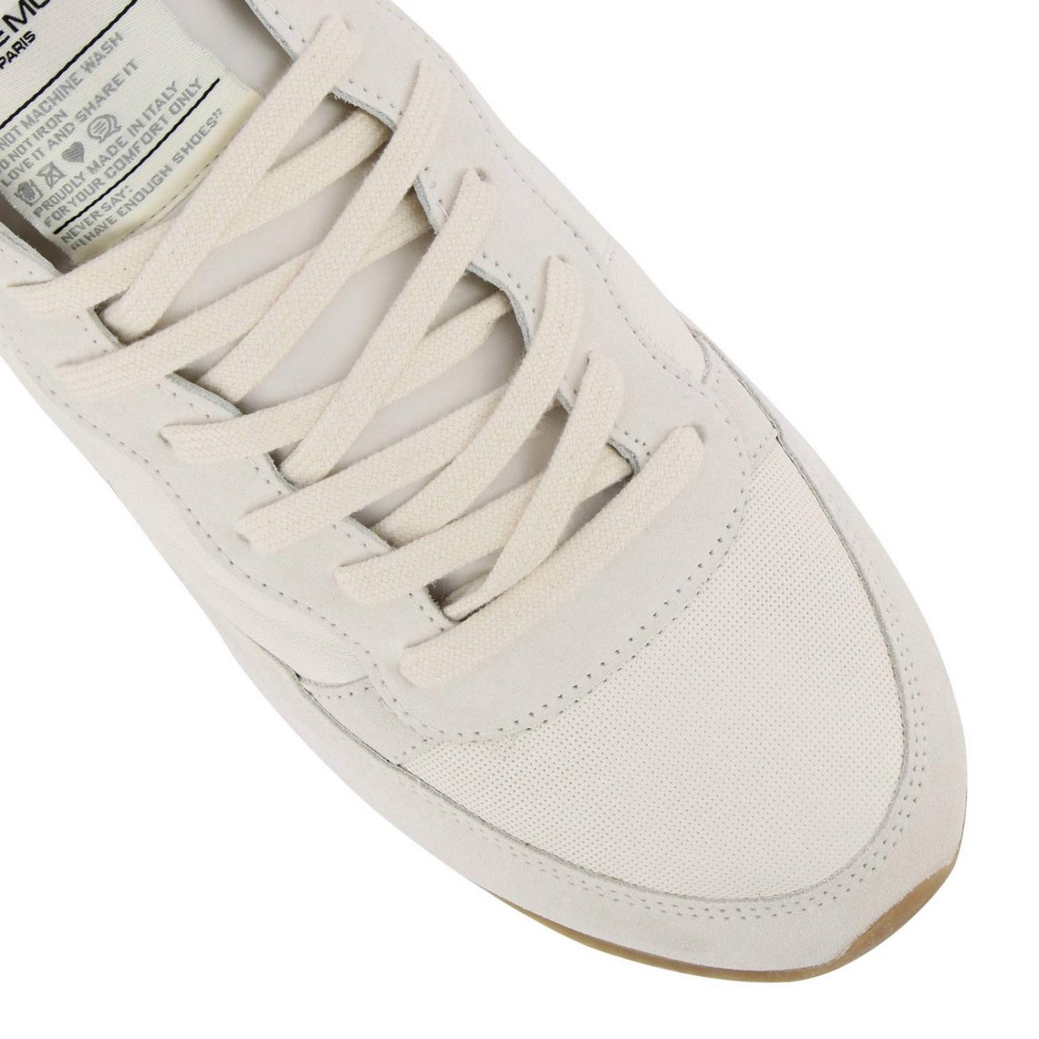 PHILIPPE MODEL SNEAKERS: Philippe Model Herren Sneakers, Weiß - Img 3