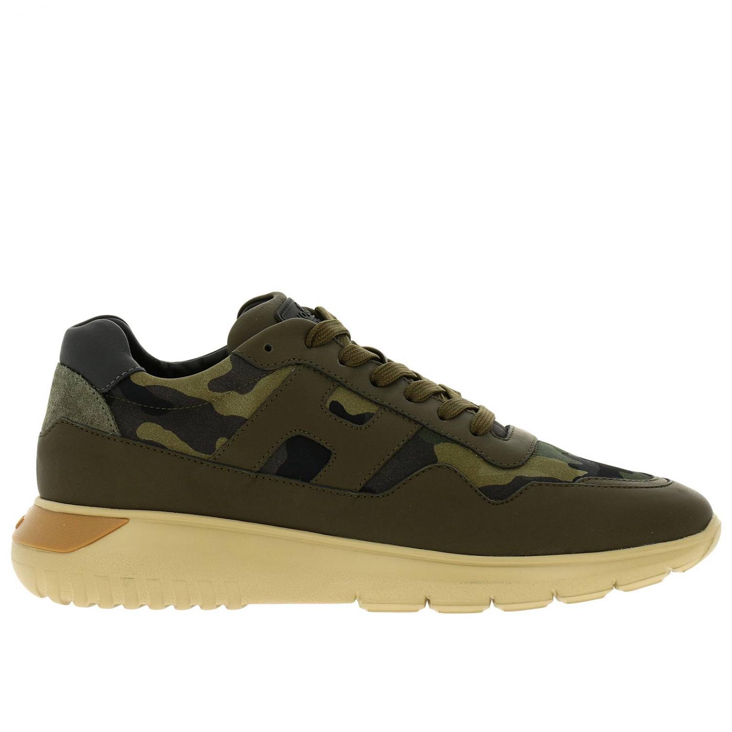 HOGAN SNEAKERS: Sneakers men Hogan, Military - Img 1