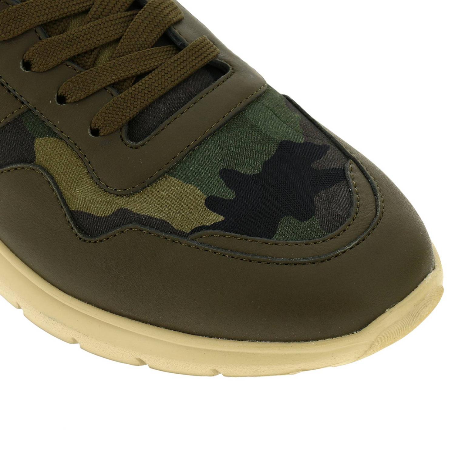 HOGAN SNEAKERS: Sneakers men Hogan, Military - Img 3