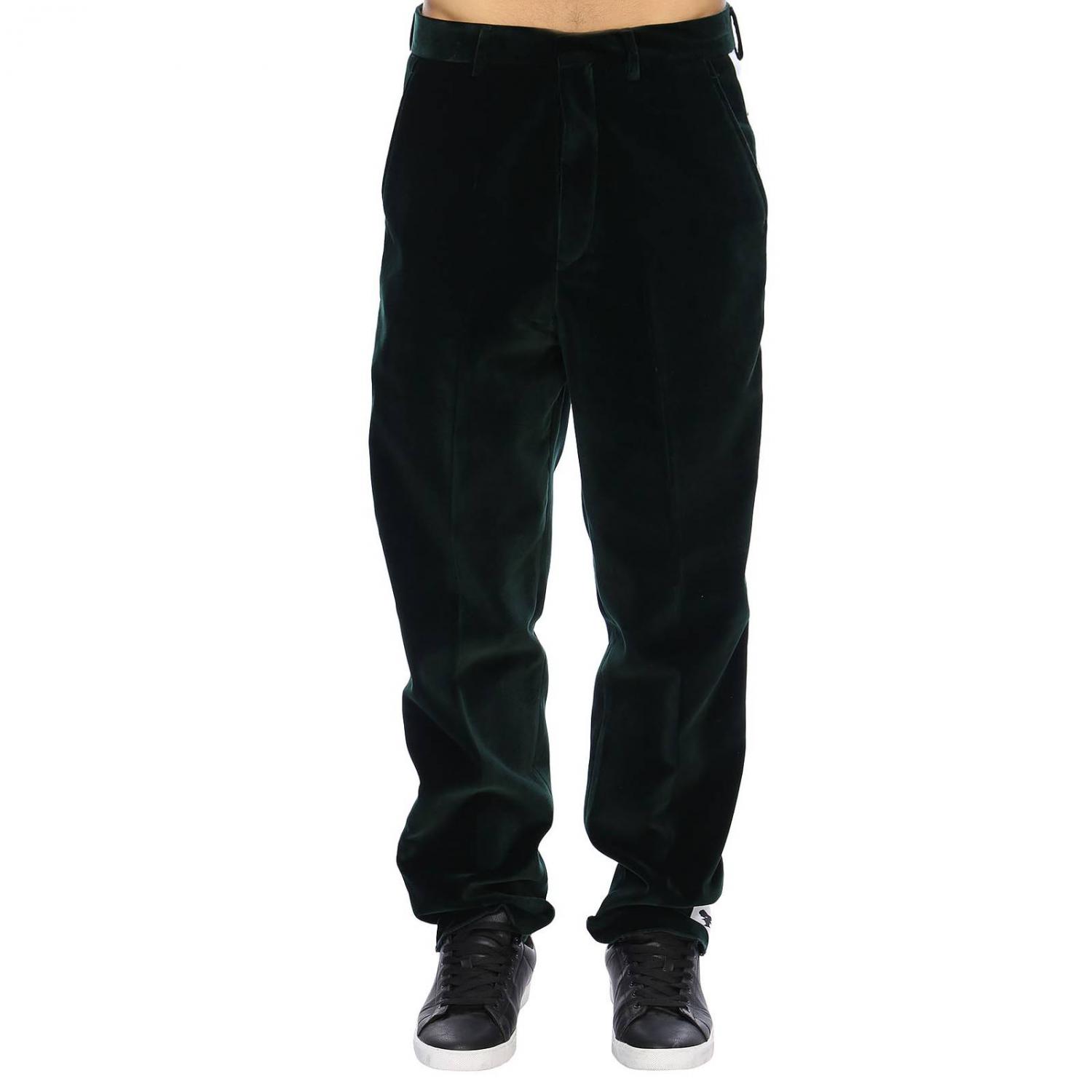 PAURA PANTS: Pants men Danilo Paura X Kappa, Green - Img 1