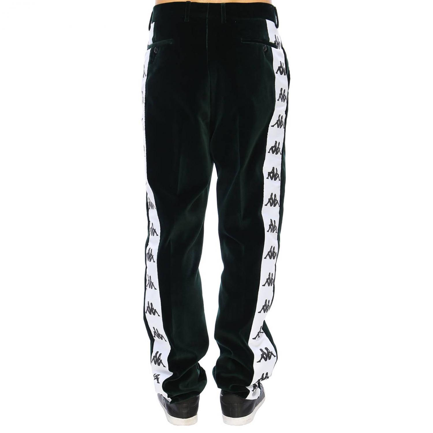 PAURA PANTS: Pants men Danilo Paura X Kappa, Green - Img 3