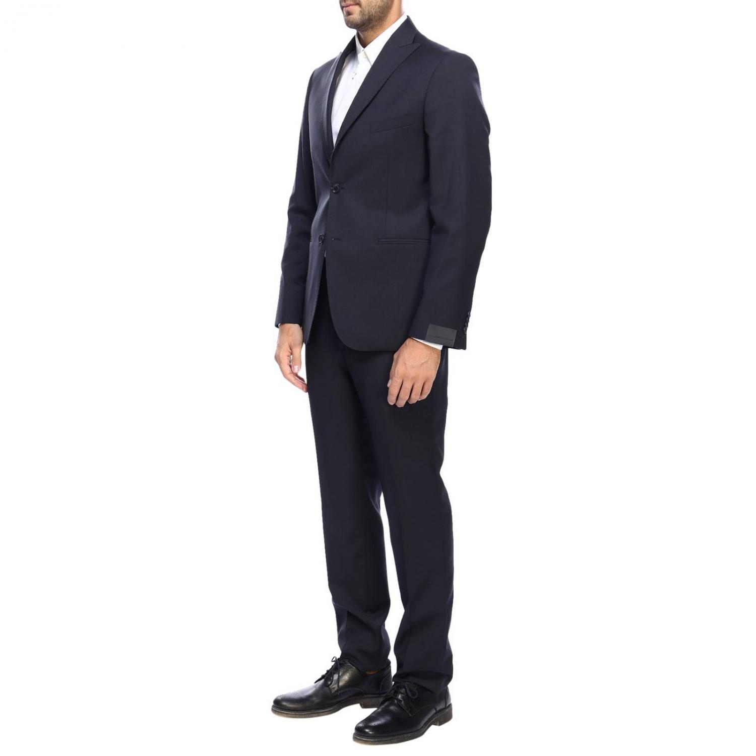 ALESSANDRO DELL'ACQUA SUIT: Suit men Alessandro Dell'acqua, Blue - Img 2