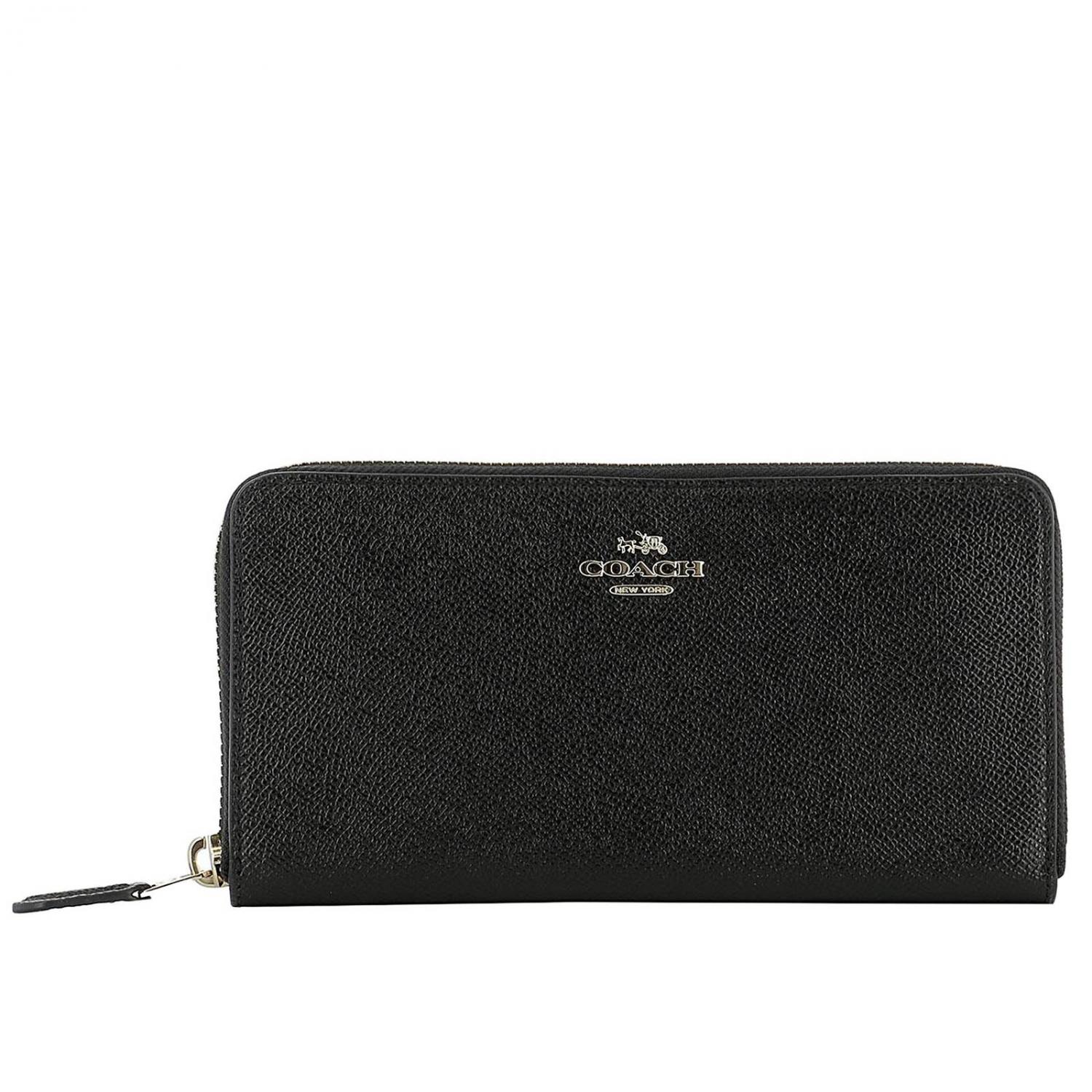 Portamonete Portafoglio Donna Coach COACH: Portafoglio Donna Nero