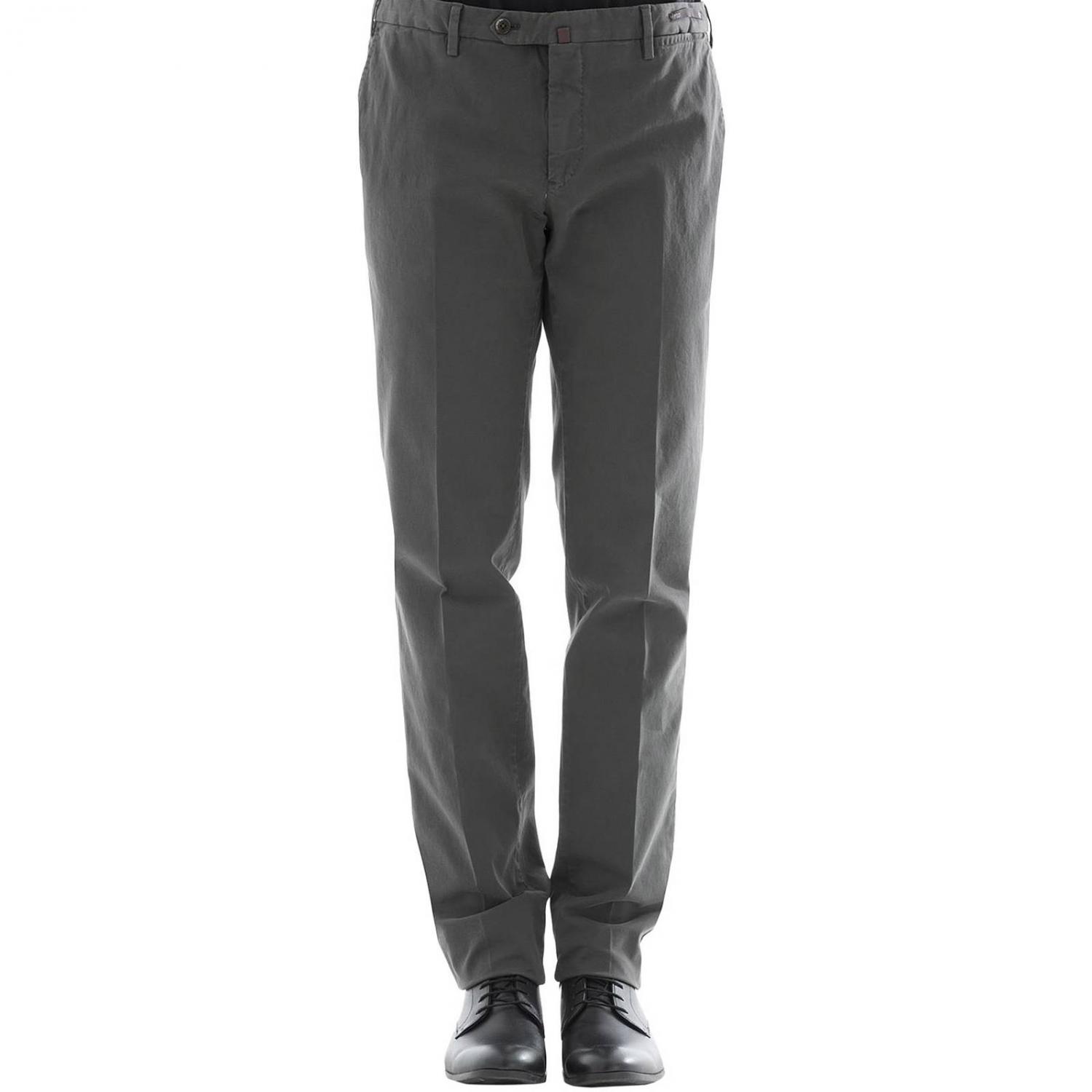 TORIN OPIFICIO Mens Blue Regular Fit Pants main image 1
