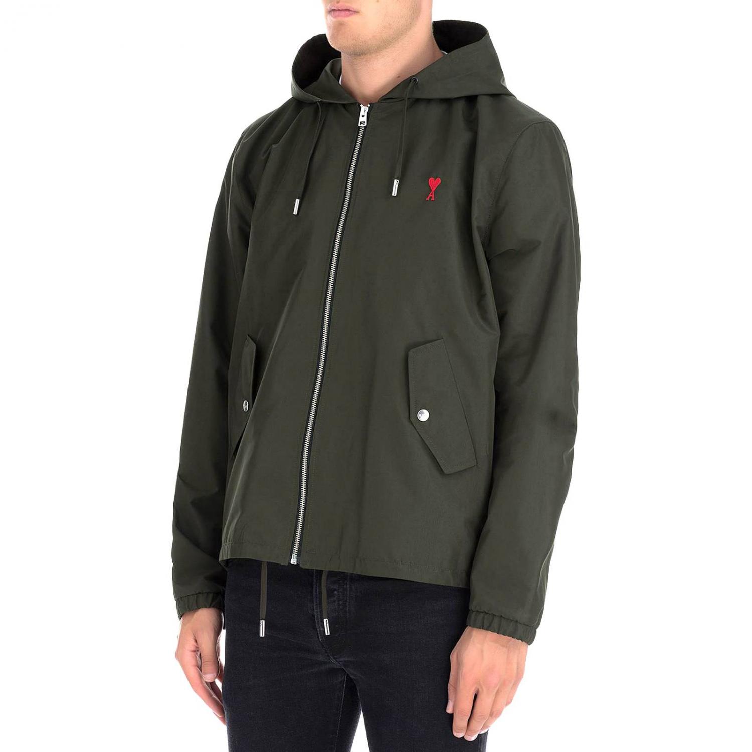 Ami Paris Jacket men Ami Alexandre Mattiussi - Green | A180W006