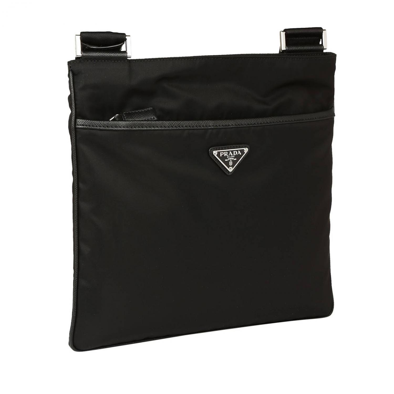 PRADA BORSA A TRACOLLA: Borsa a tracolla uomo Prada, Nero - Img 2