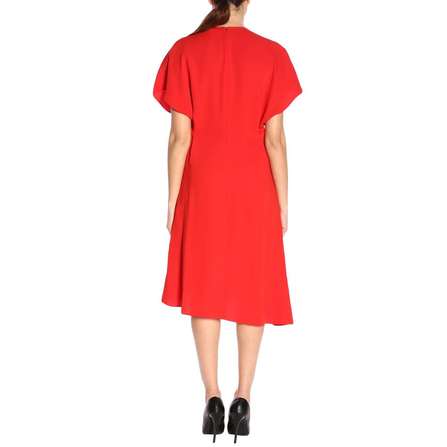fitted lace wedding dress Kenzo Bright Red Half Zip Dress – Ladida