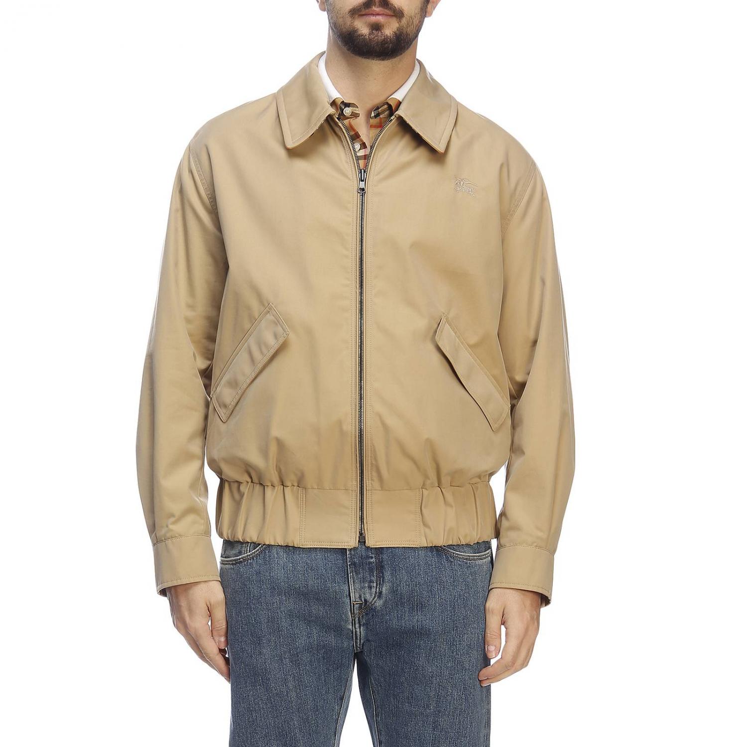 BURBERRY JACKET: Jacket men Burberry, Honey - Img 1