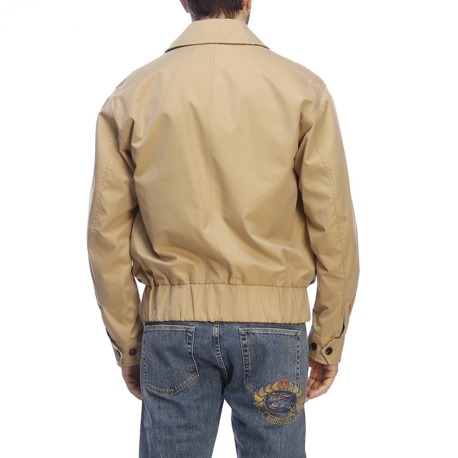 BURBERRY JACKET: Jacket men Burberry, Honey - Img 3