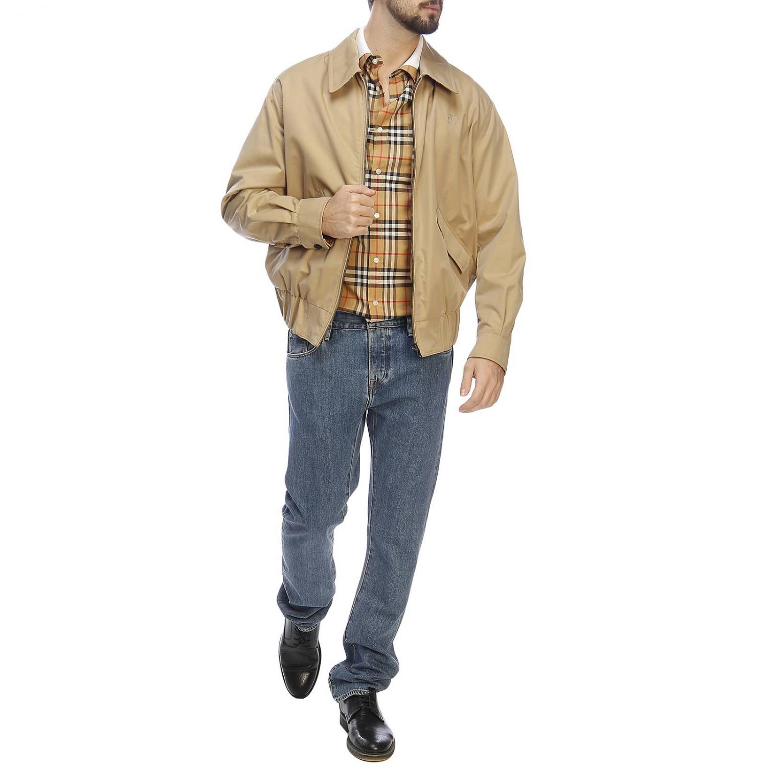 BURBERRY JACKET: Jacket men Burberry, Honey - Img 4