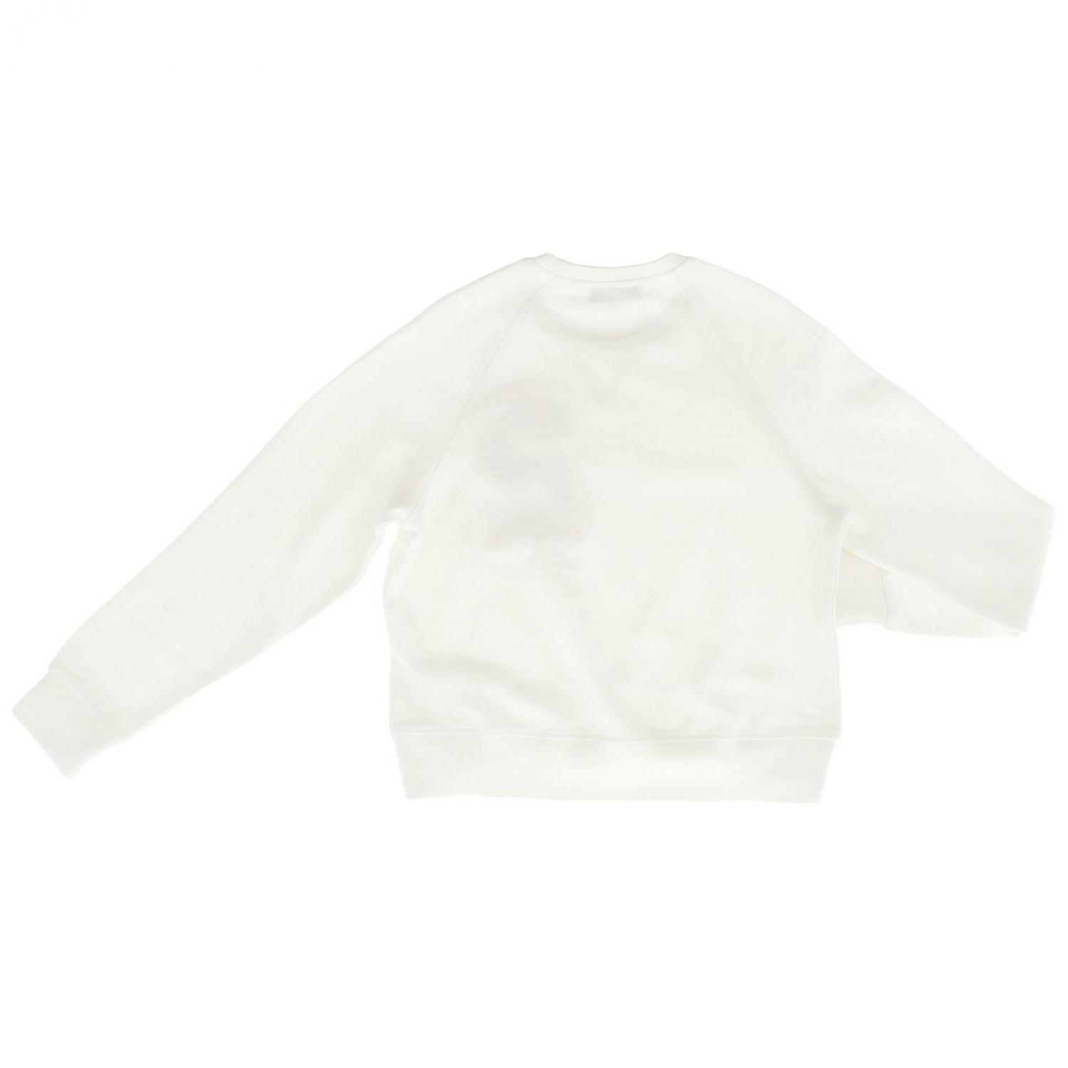 DSQUARED2 PULLOVER: Dsquared2 Junior Mädchen Pullover, Weiß - Img 2