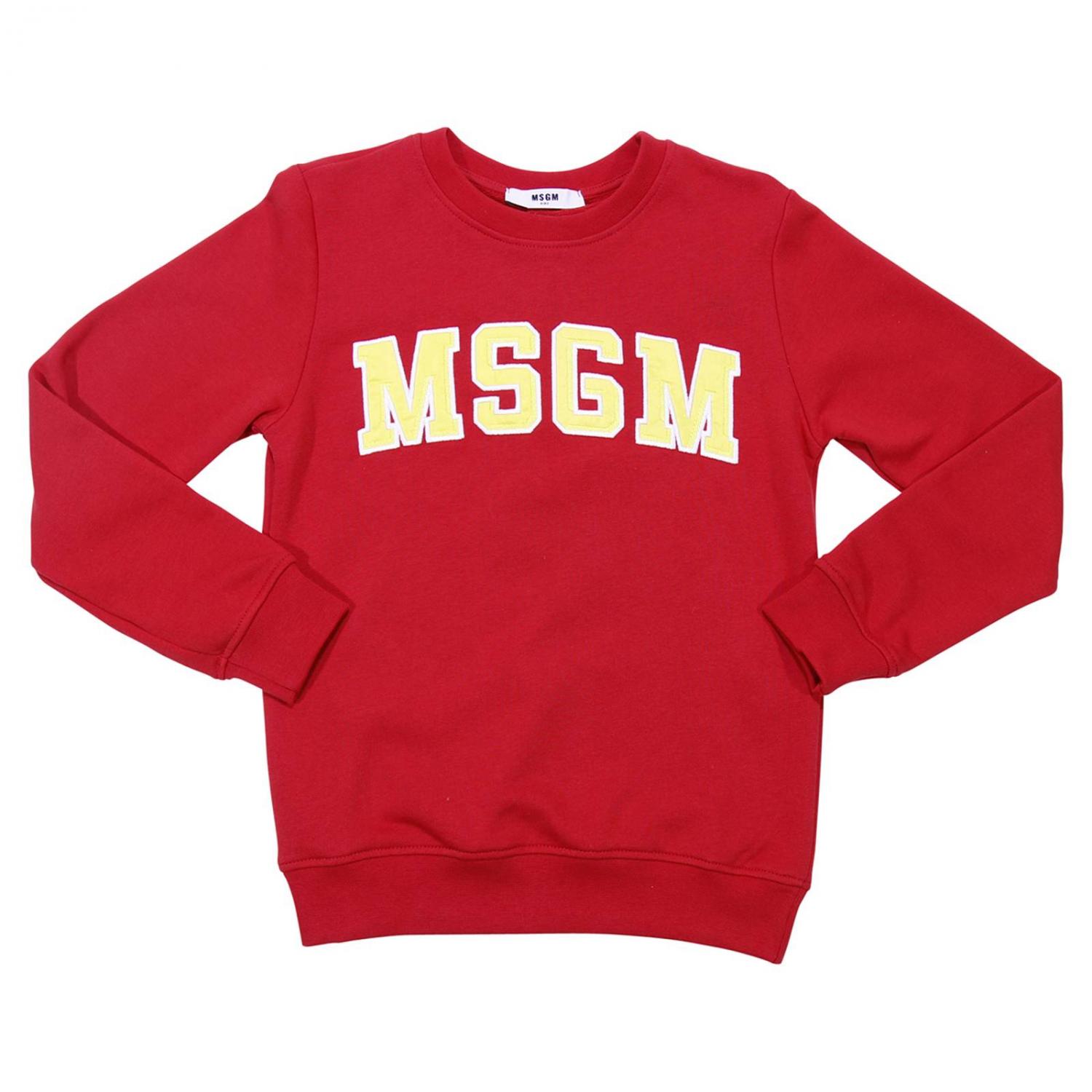 MSGM KIDS PULL: Pull enfant MSGM Kids, Rouge - Img 1