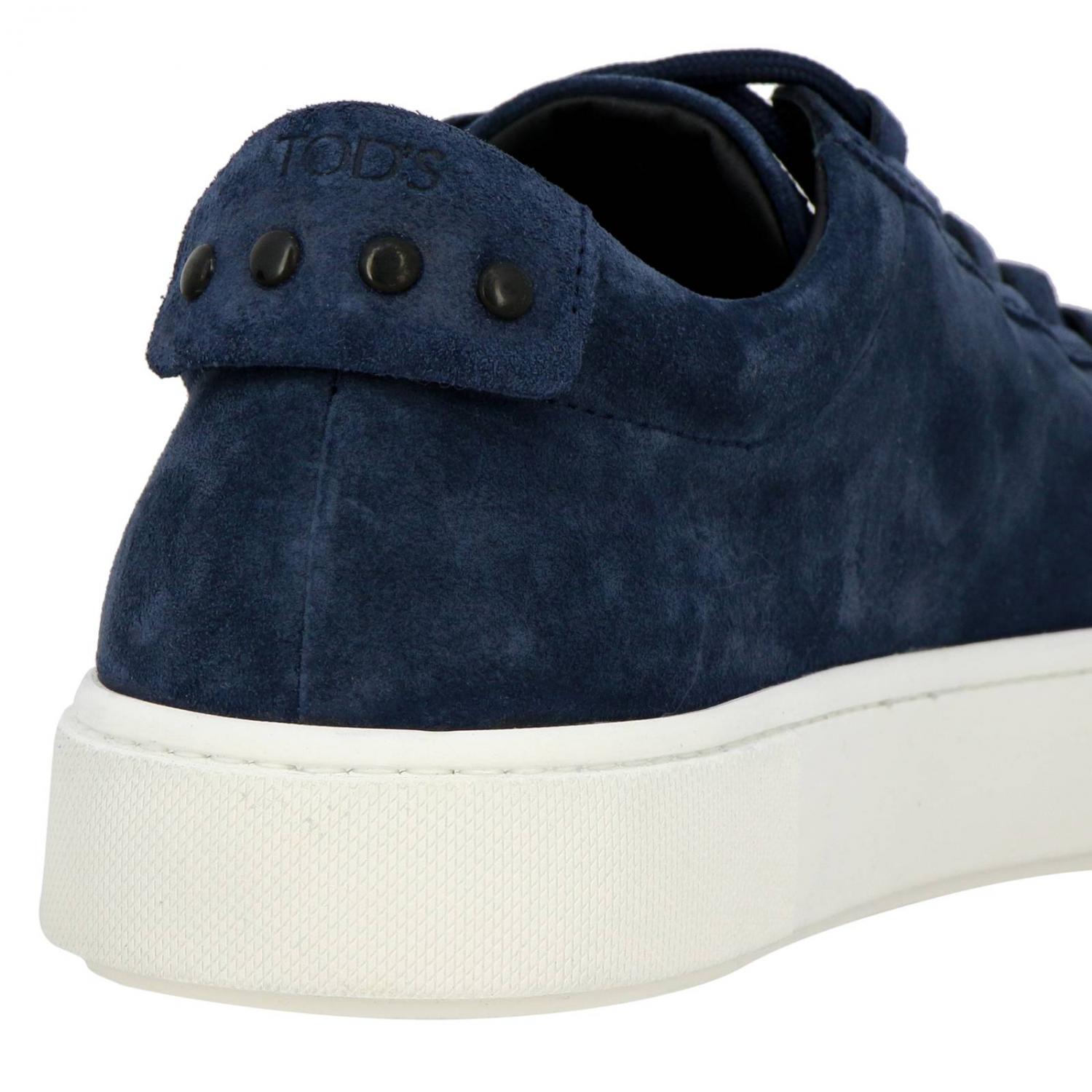 TOD'S ZAPATILLAS: Zapatos hombre Tod's, Azul Oscuro - Img 4