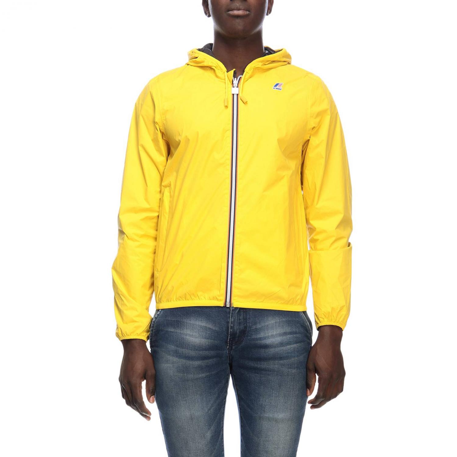 K-WAY JACKET: Jacket men K-way, Yellow - Img 1