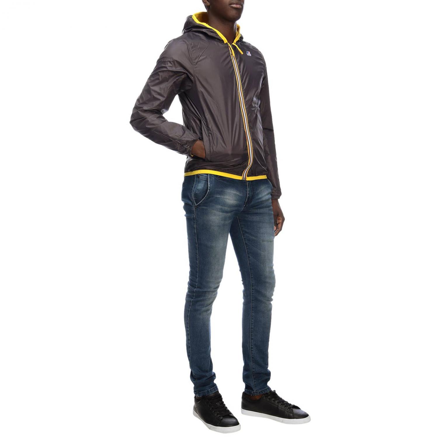 K-WAY JACKET: Jacket men K-way, Yellow - Img 5