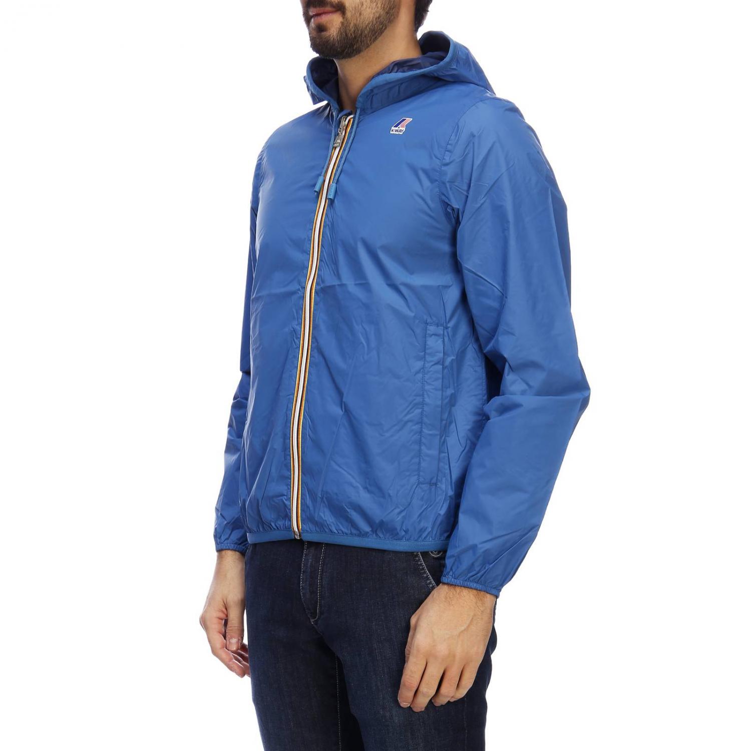 K-WAY JACKET: Jacket men K-way, Blue - Img 2