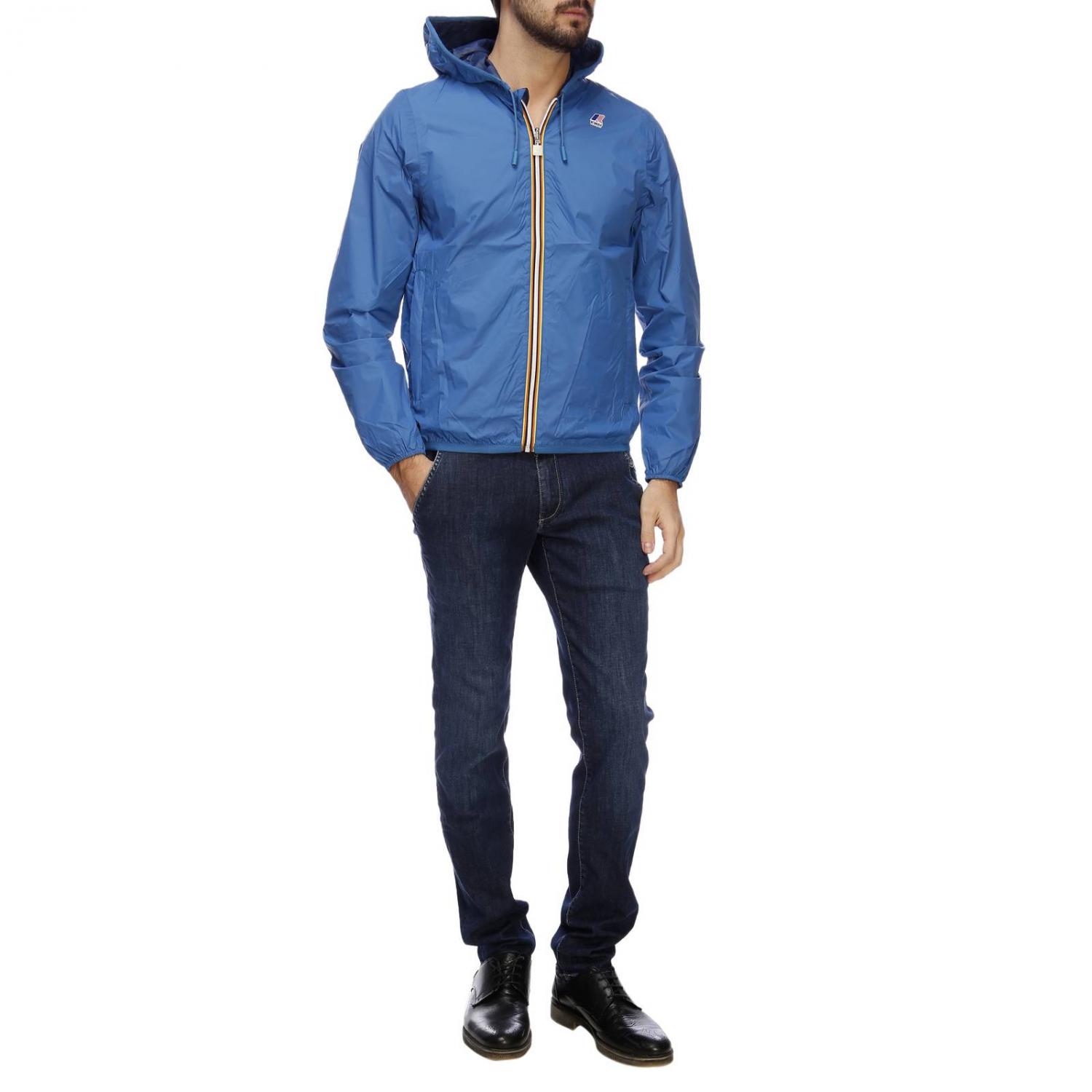 K-WAY JACKET: Jacket men K-way, Blue - Img 5