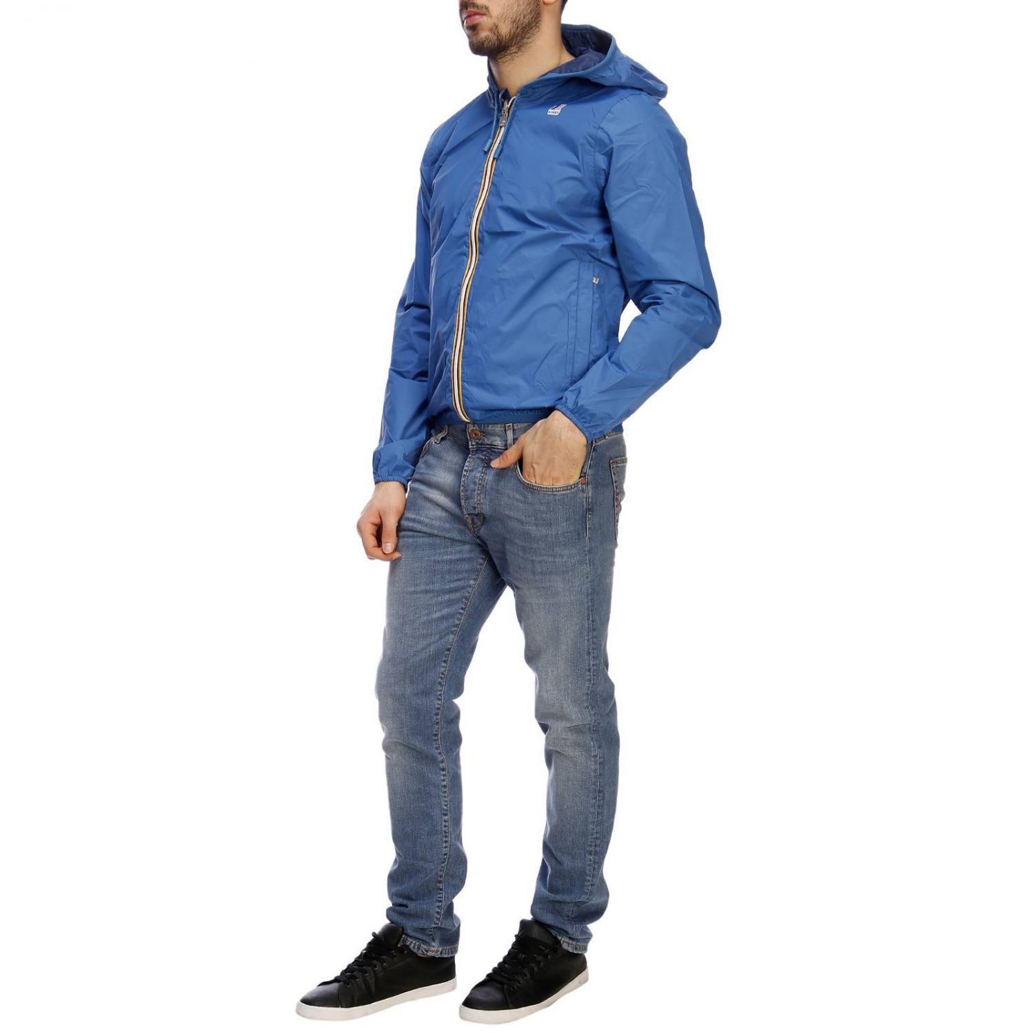 K-WAY JACKET: Jacket men K-way, Blue - Img 6
