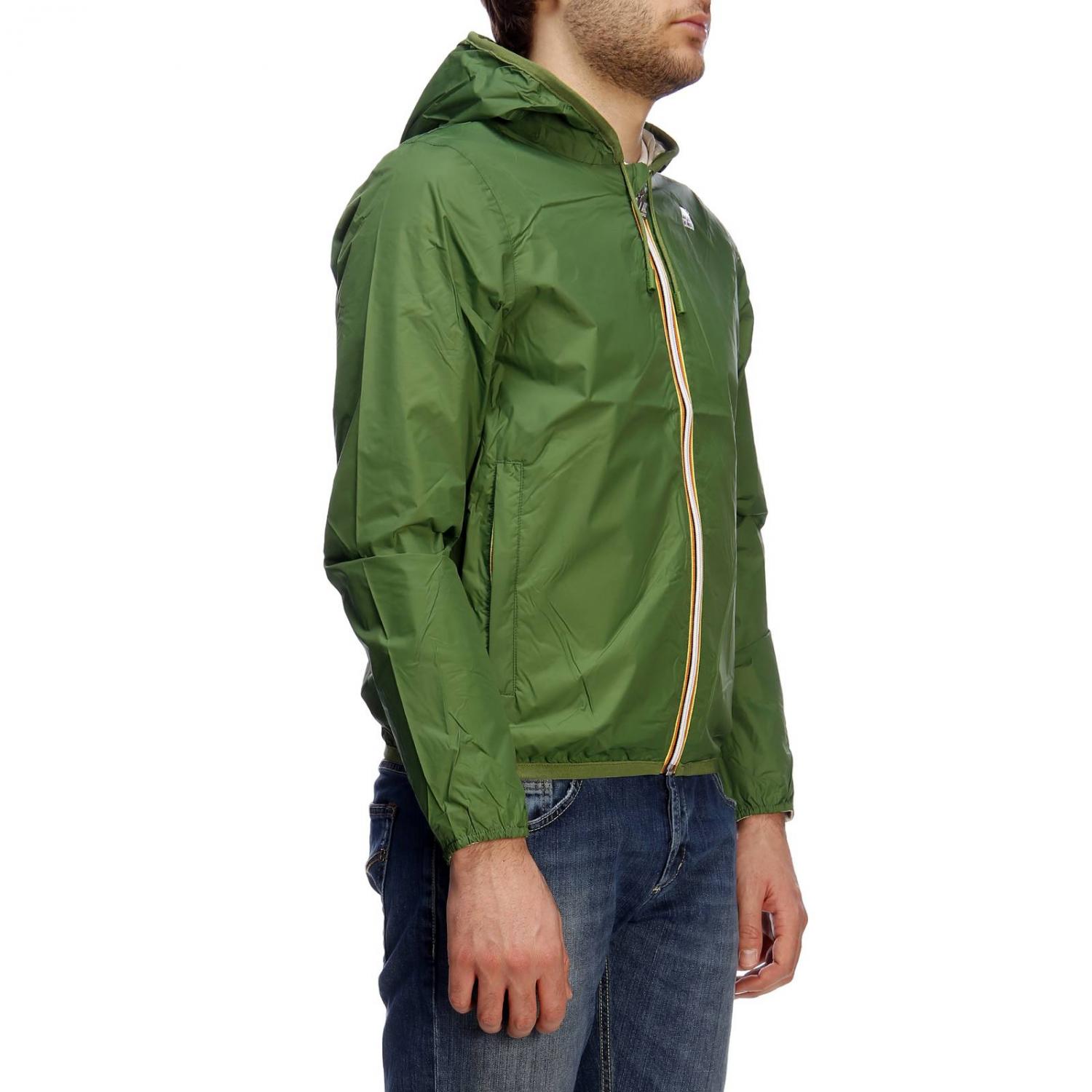 K-WAY JACKET: Jacket men K-way, Green - Img 2