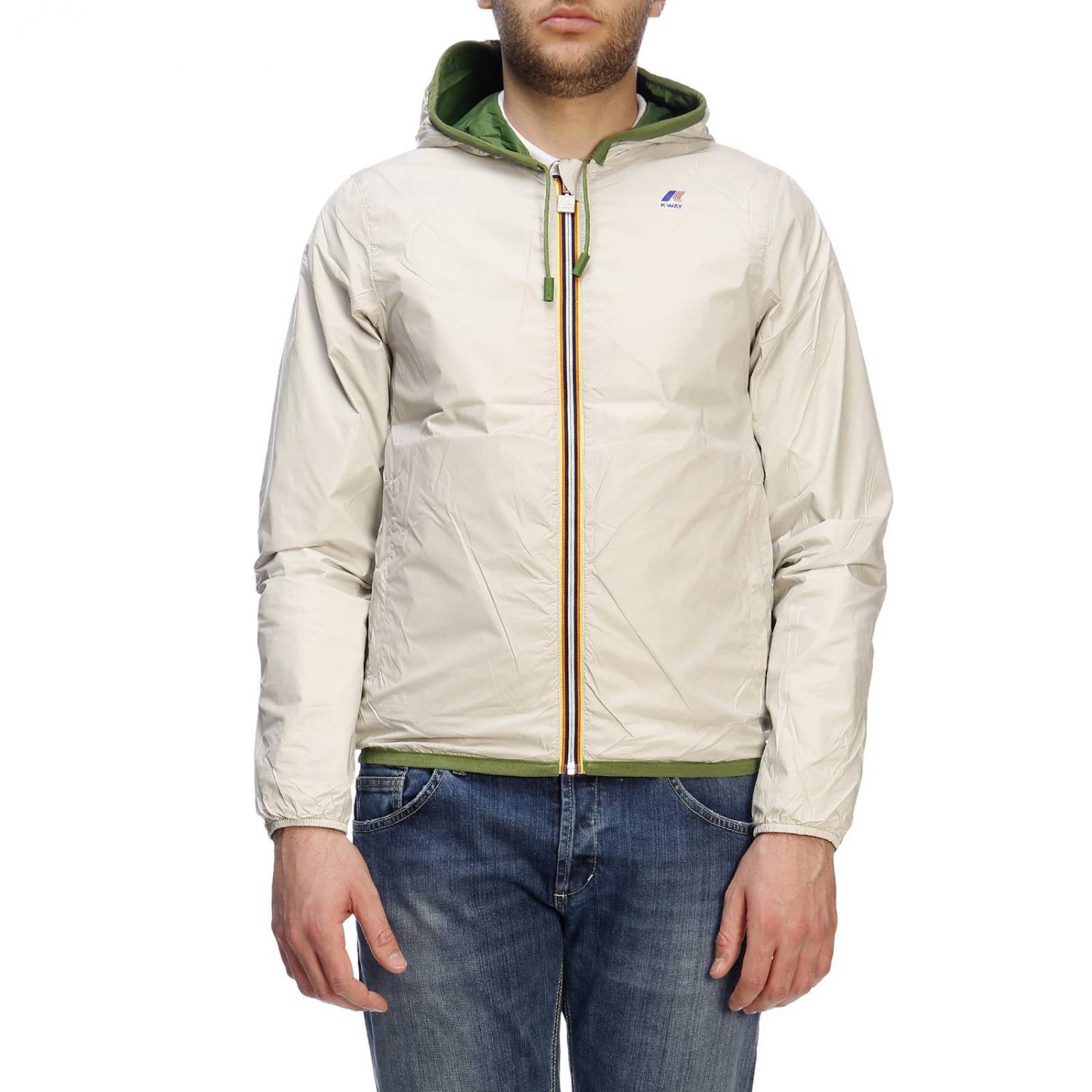K-WAY JACKET: Jacket men K-way, Green - Img 5