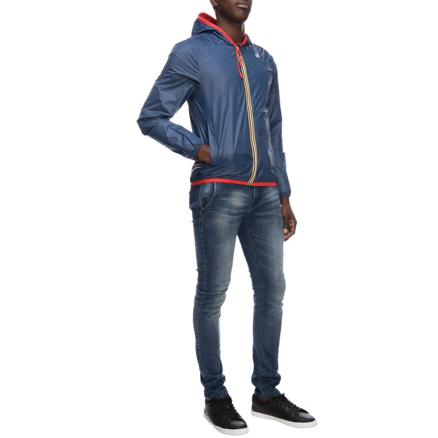 K-WAY JACKET: Jacket men K-way, Red - Img 5