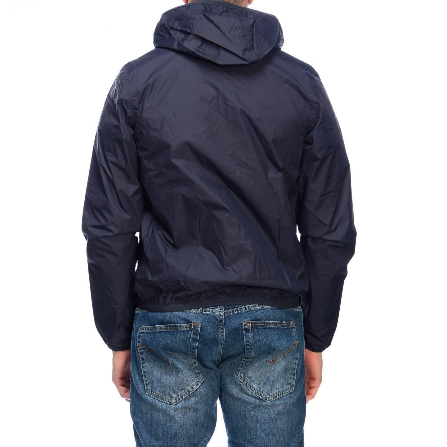 K-WAY JACKET: Jacket men K-way, Blue 1 - Img 3