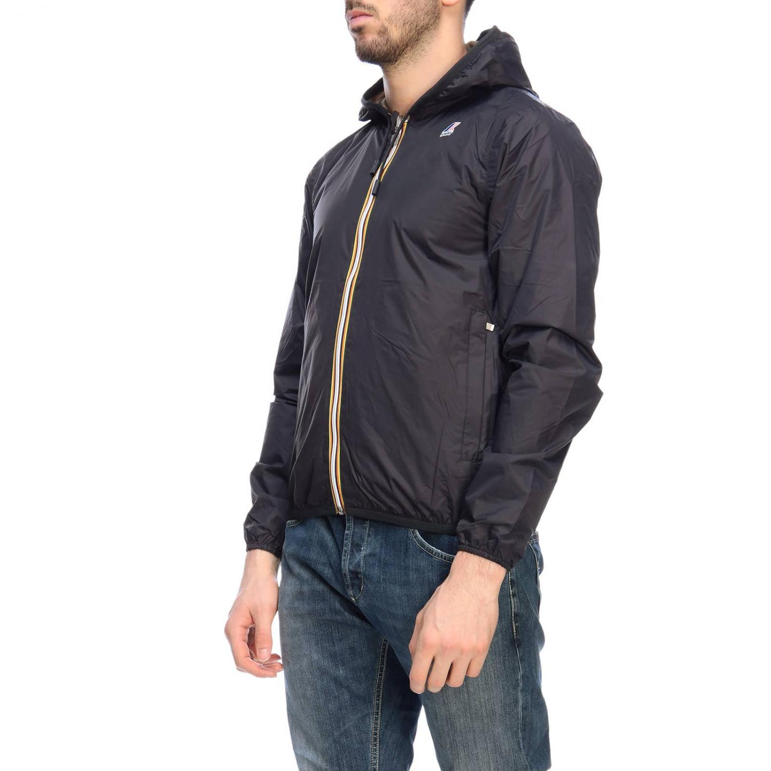 K-WAY JACKET: Jacket men K-way, Blue 2 - Img 2