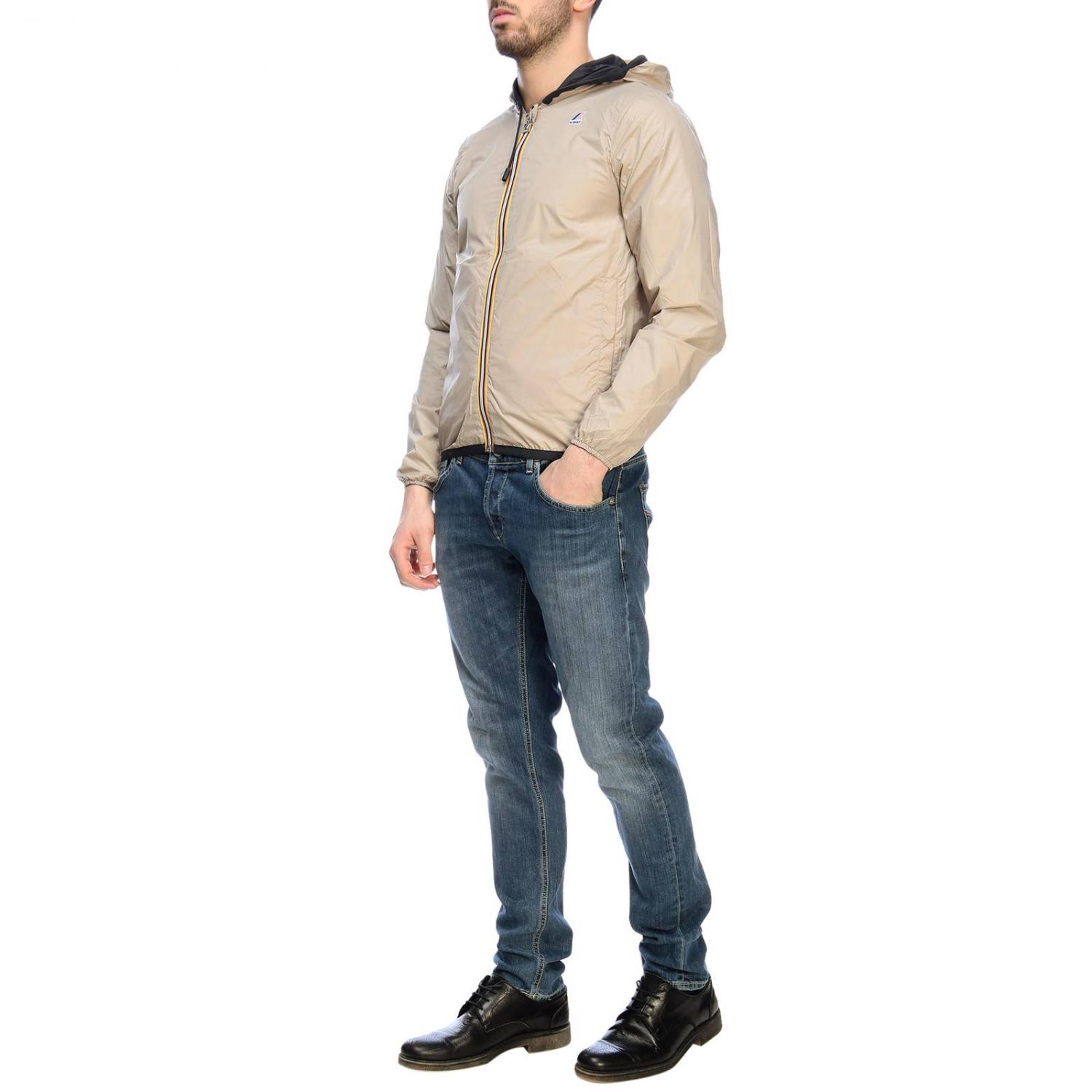K-WAY JACKET: Jacket men K-way, Blue 2 - Img 5