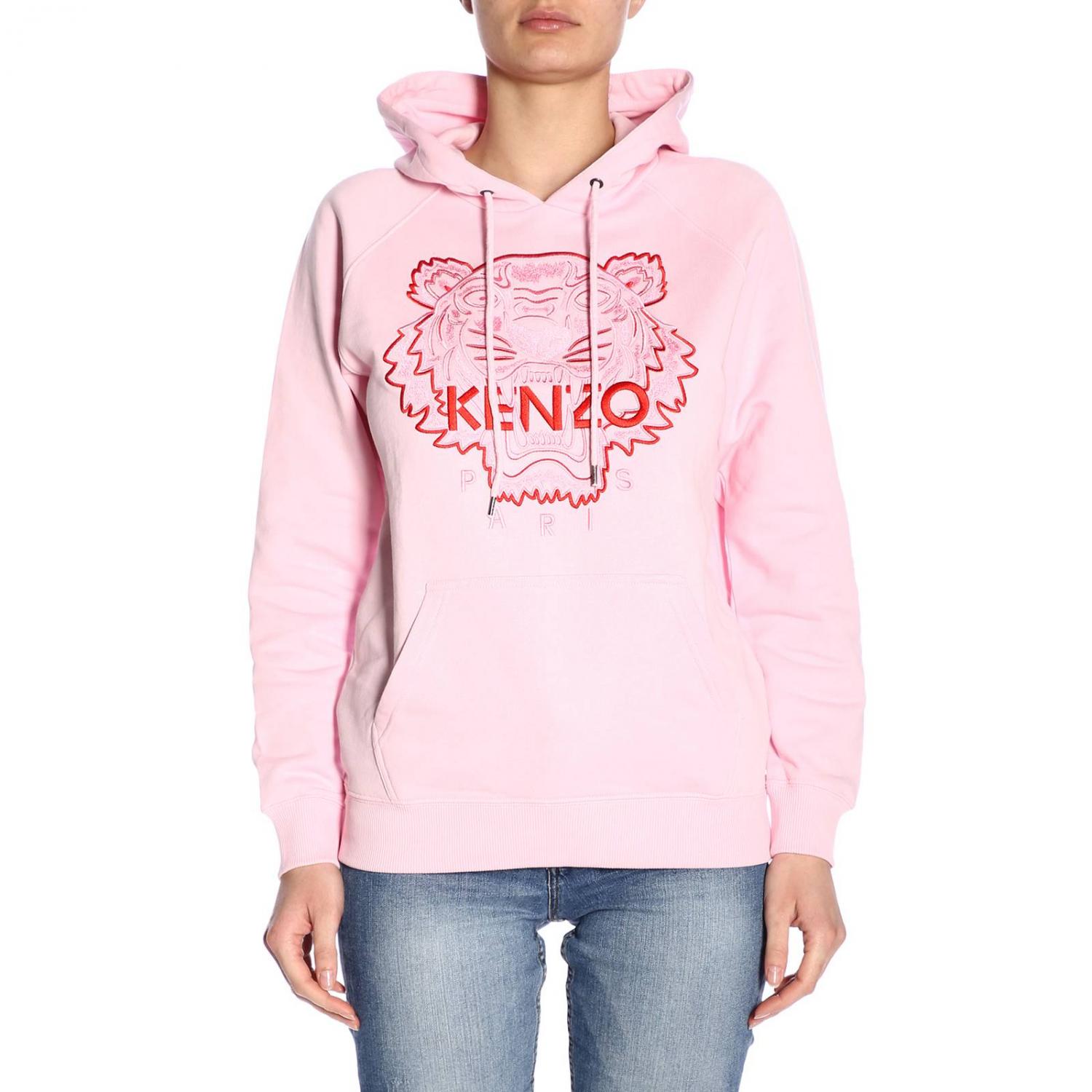 tiger felpa kenzo donna rose