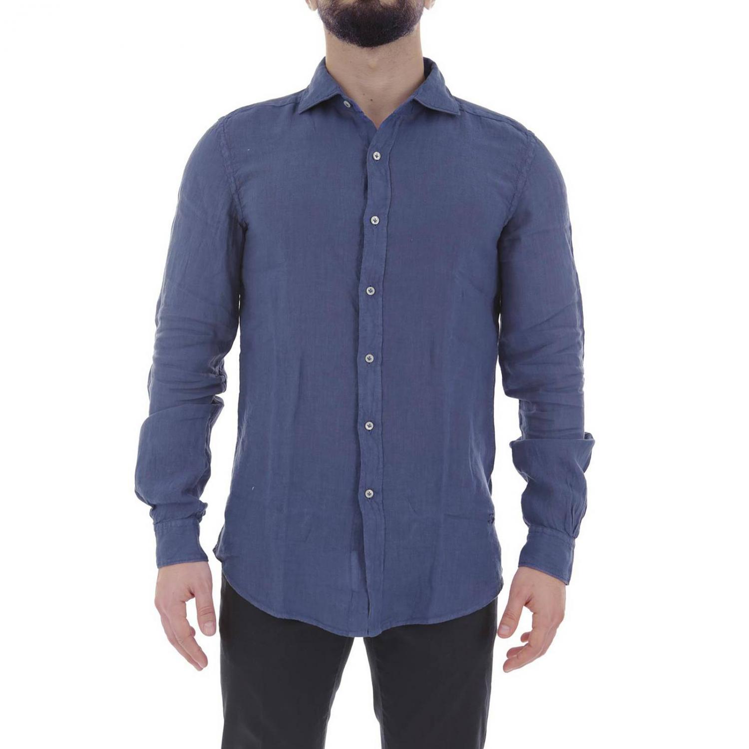 FAY SHIRT: Shirt men Fay, Blue - Img 1