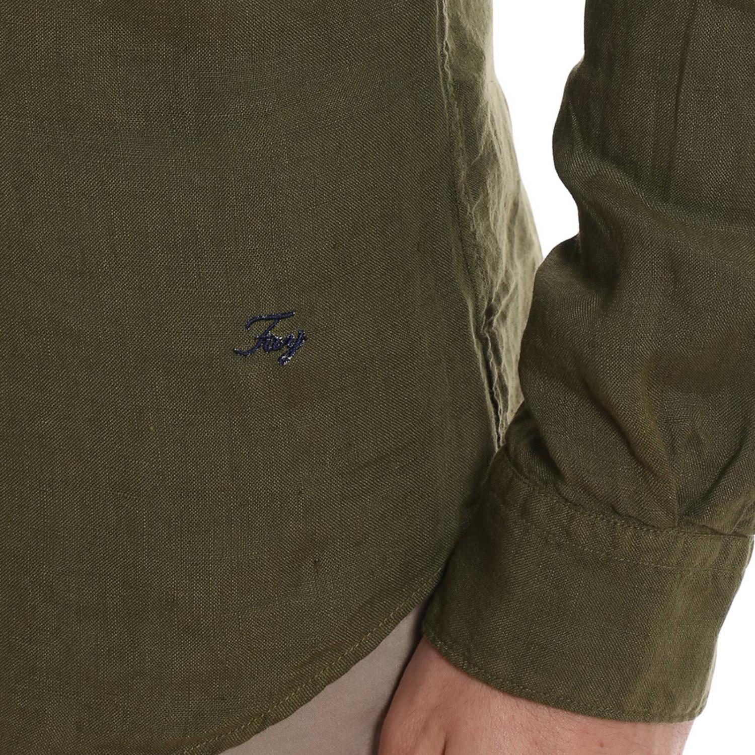 FAY SHIRT: Shirt men Fay, Green - Img 3