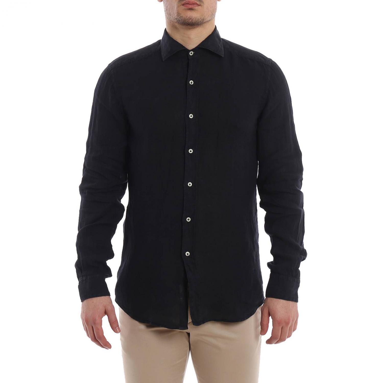 FAY SHIRT: Shirt men Fay, Blue 1 - Img 1
