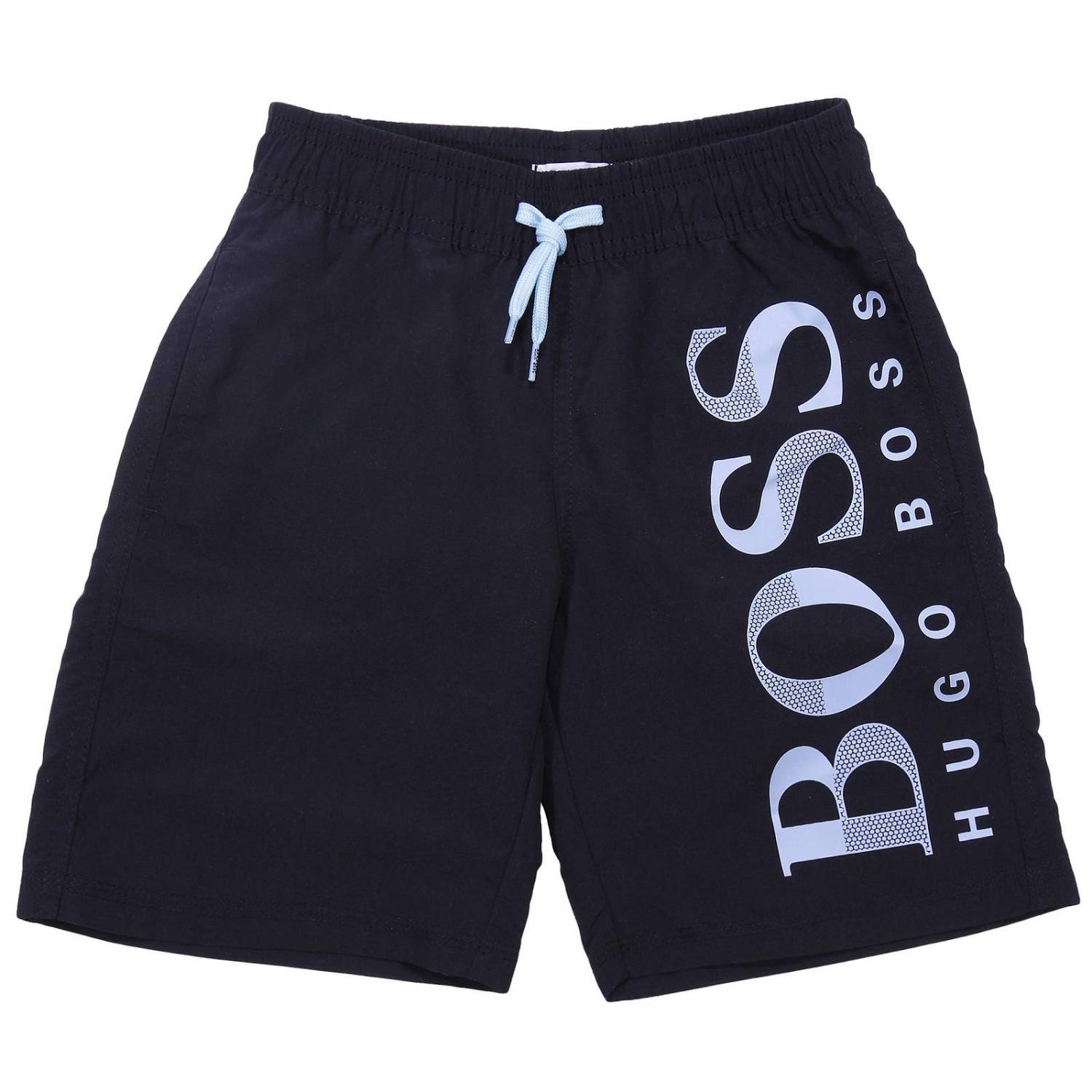 Hugo Outlet Maillot de bain enfant Boss Noir Maillot De Bain Hugo J24560 en ligne sur GIGLIO.COM