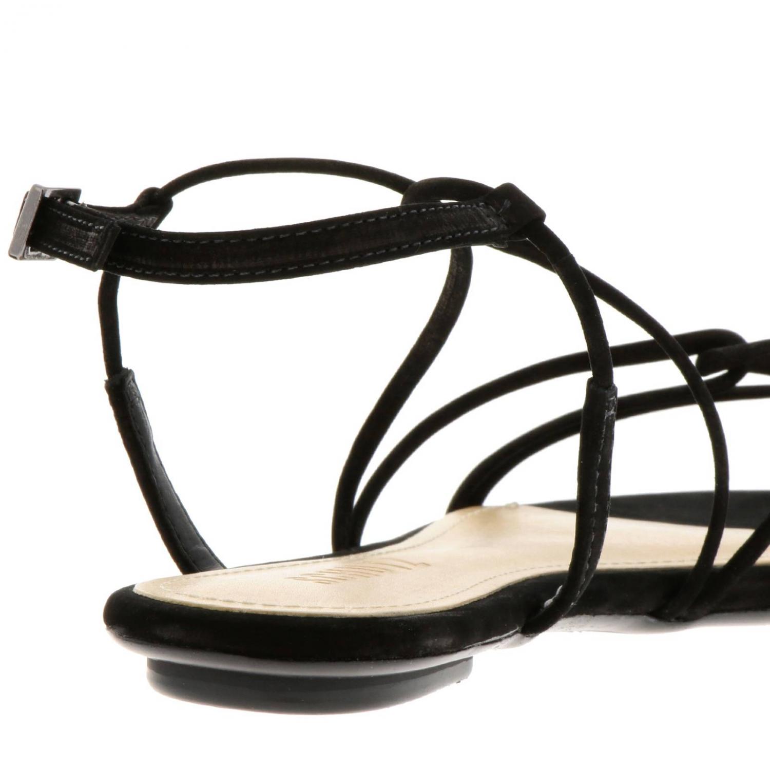 SCHUTZ FLAT SANDAL: Shoes women Schutz, Black - Img 4