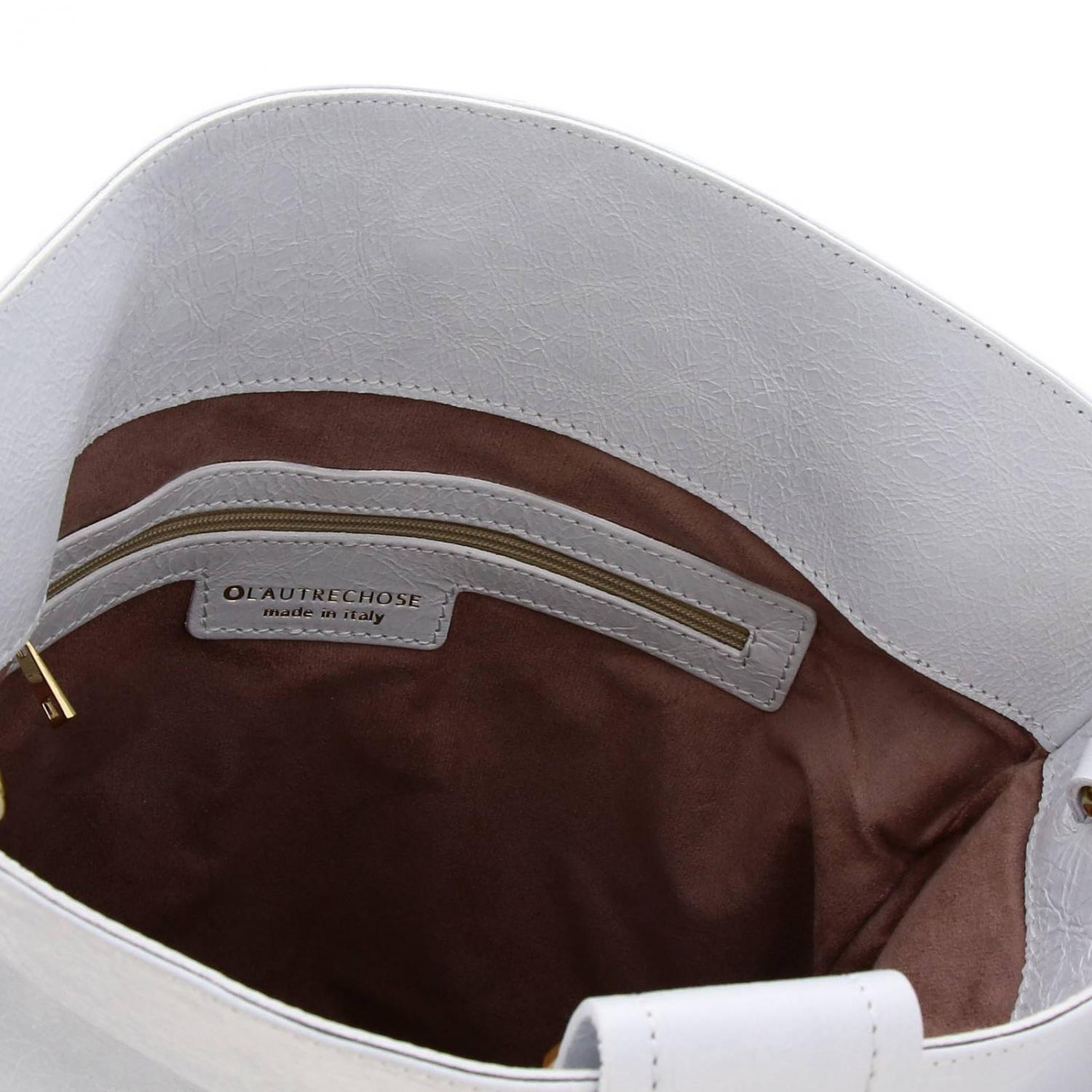 L'AUTRE CHOSE CROSSBODY BAG: Shoulder bag women L'autre Chose, White - Img 4