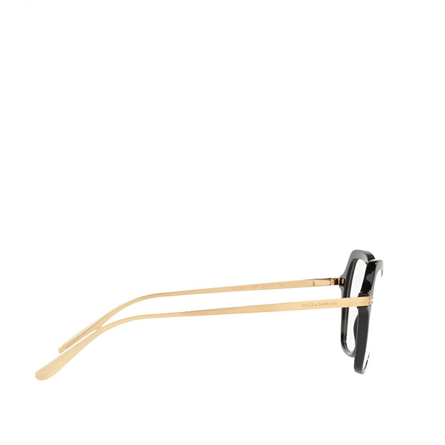 DOLCE & GABBANA LUNETTES DE SOLEIL: Lunettes femme Dolce & Gabbana, Noir - Img 3
