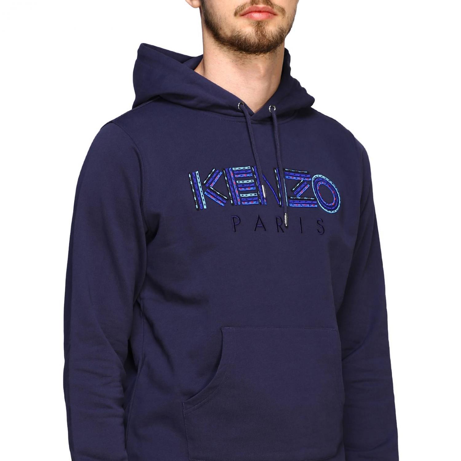 KENZO SUDADERA: Sudadera con capucha Kenzo Paris, Tinta - Img 5