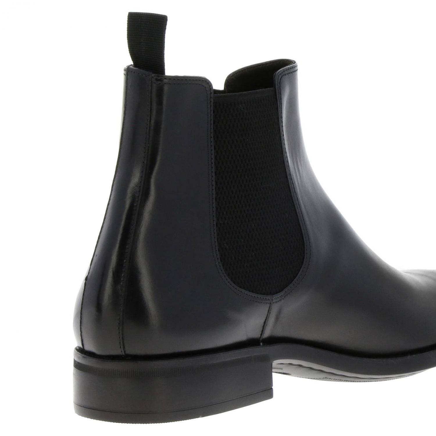 MORESCHI: Boots men Black Moreschi boot CHELSEA online at