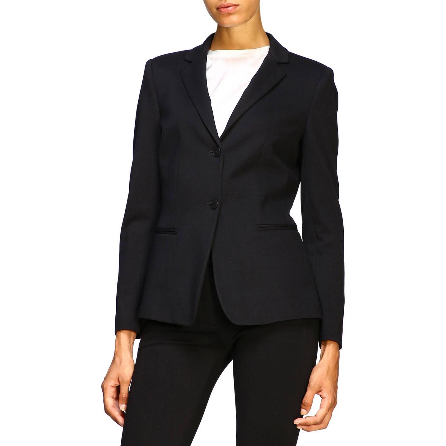 アウターその他 DONDUP Woman Blazer Black DJ067JSE108DXXX 999 DONDUP: Jacket women - Black | Dondup blazer DJ067 JS0108
