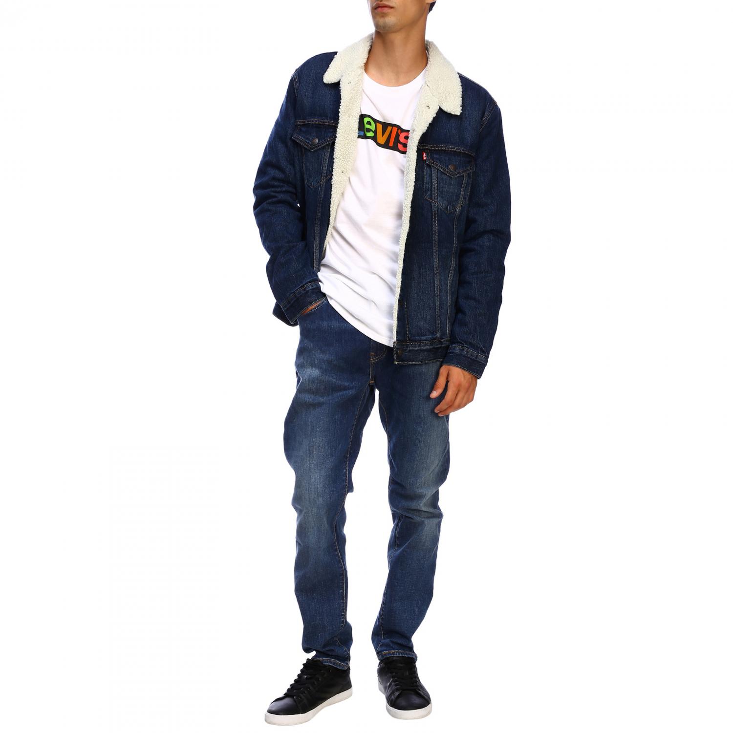 LEVI'S T-SHIRT: Levi's short-sleeved T-shirt with maxi print, White - Img 2