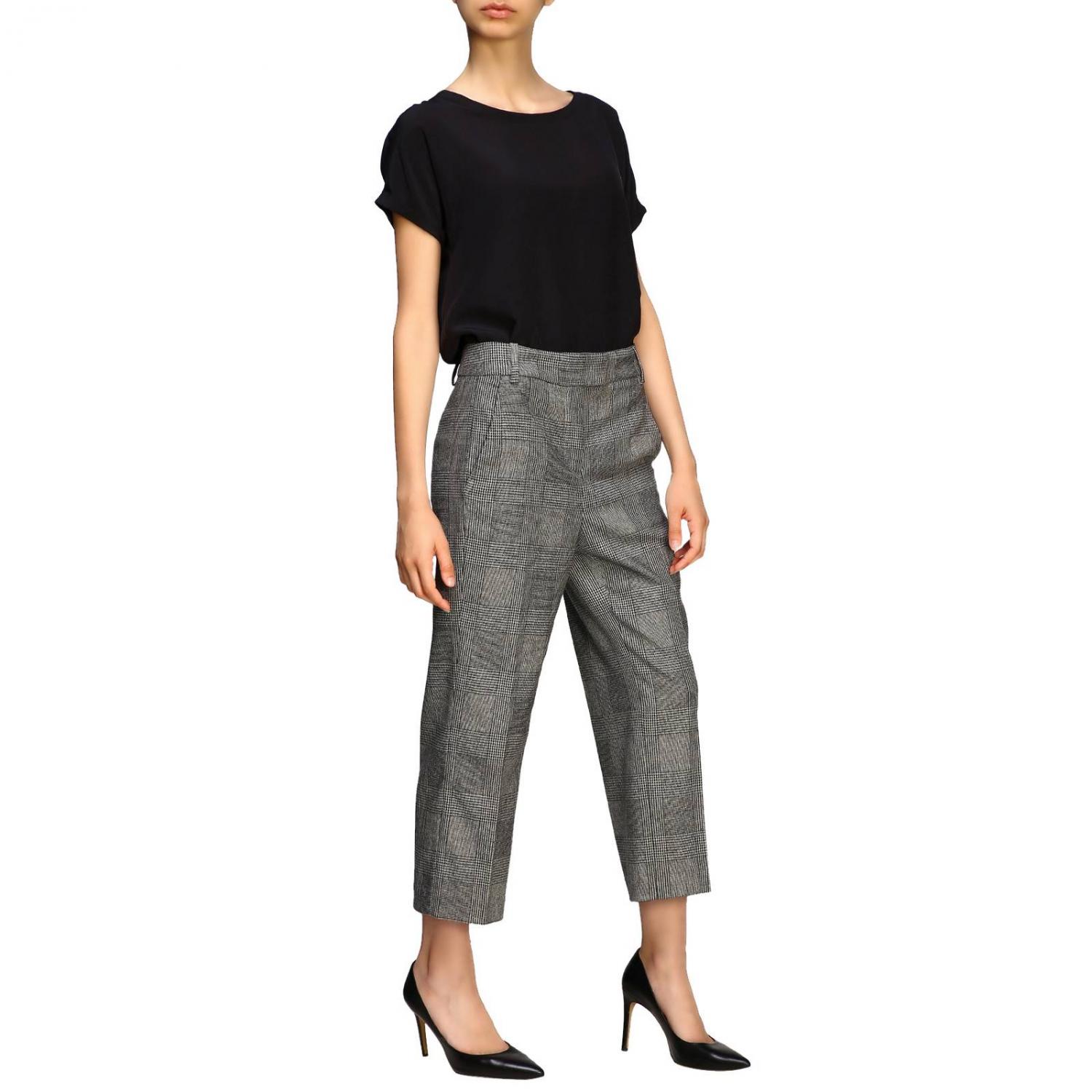 パンツ DONDUP Woman Pants Grey DP268BBF0018DHC6 904 Women's Pants | Dondup