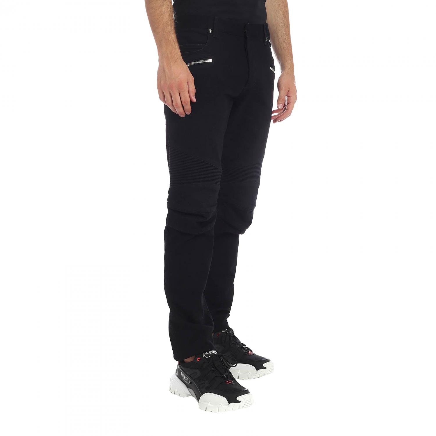 BALMAIN JEANS: Balmain Herren Jeans, Schwarz - Img 2