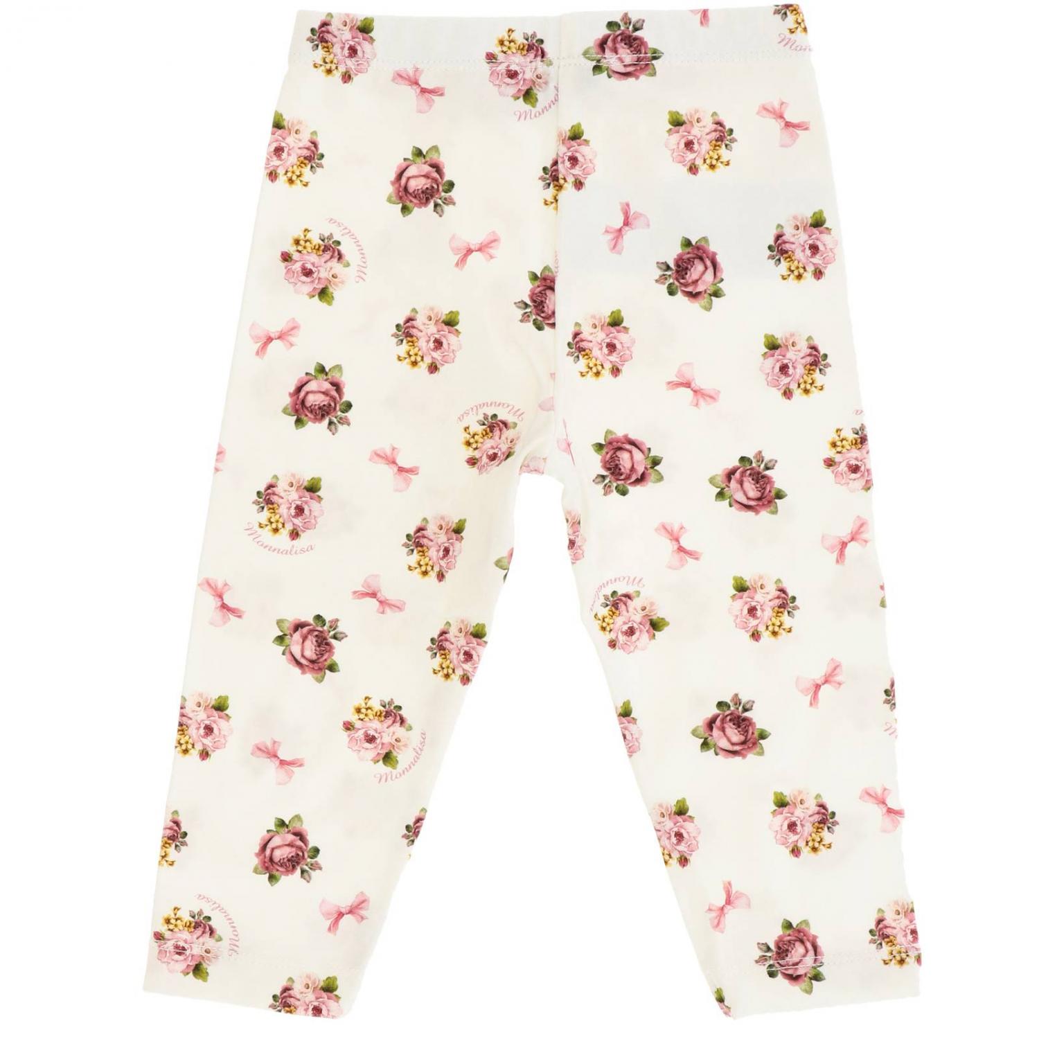 MONNALISA BEBE' HOSE: Monnalisa Bebe' Mädchen Hose, Yellow Cream - Img 2