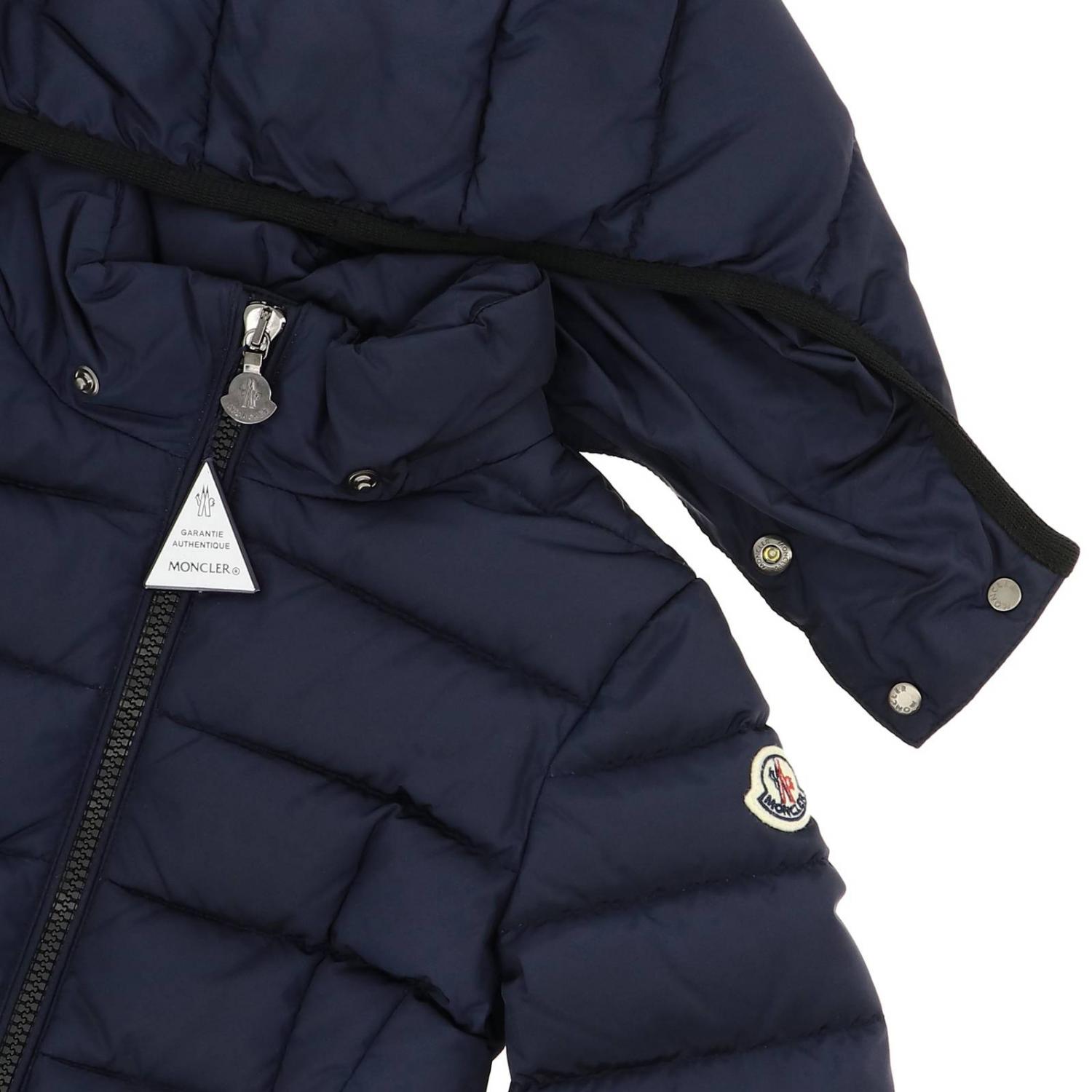 MONCLER JACKE: Moncler Mädchen Jacke, Blau - Img 3