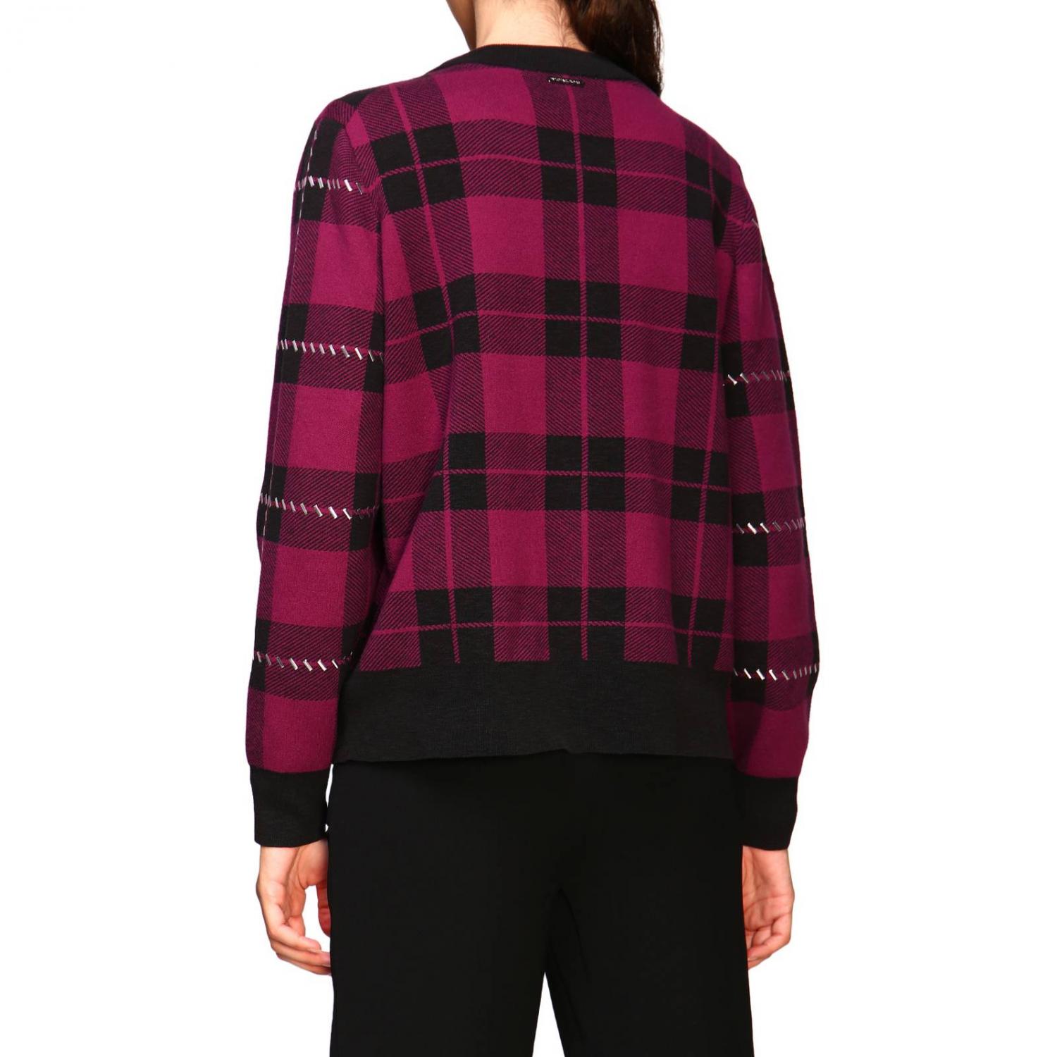 MICHAEL KORS PULL: Pull femme Michael Kors, Violet - Img 3