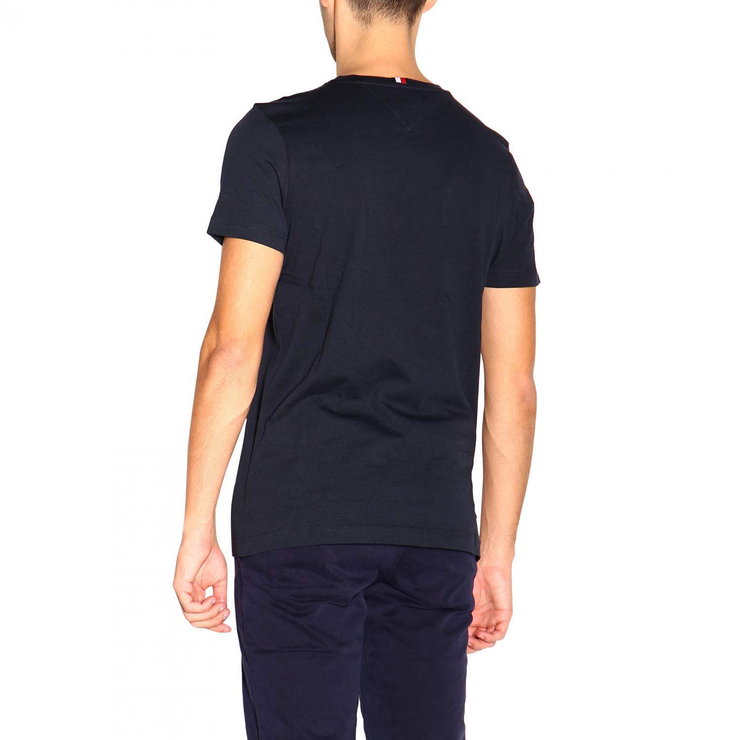 TOMMY HILFIGER T-SHIRT: T-shirt men Tommy Hilfiger, Blue - Img 3
