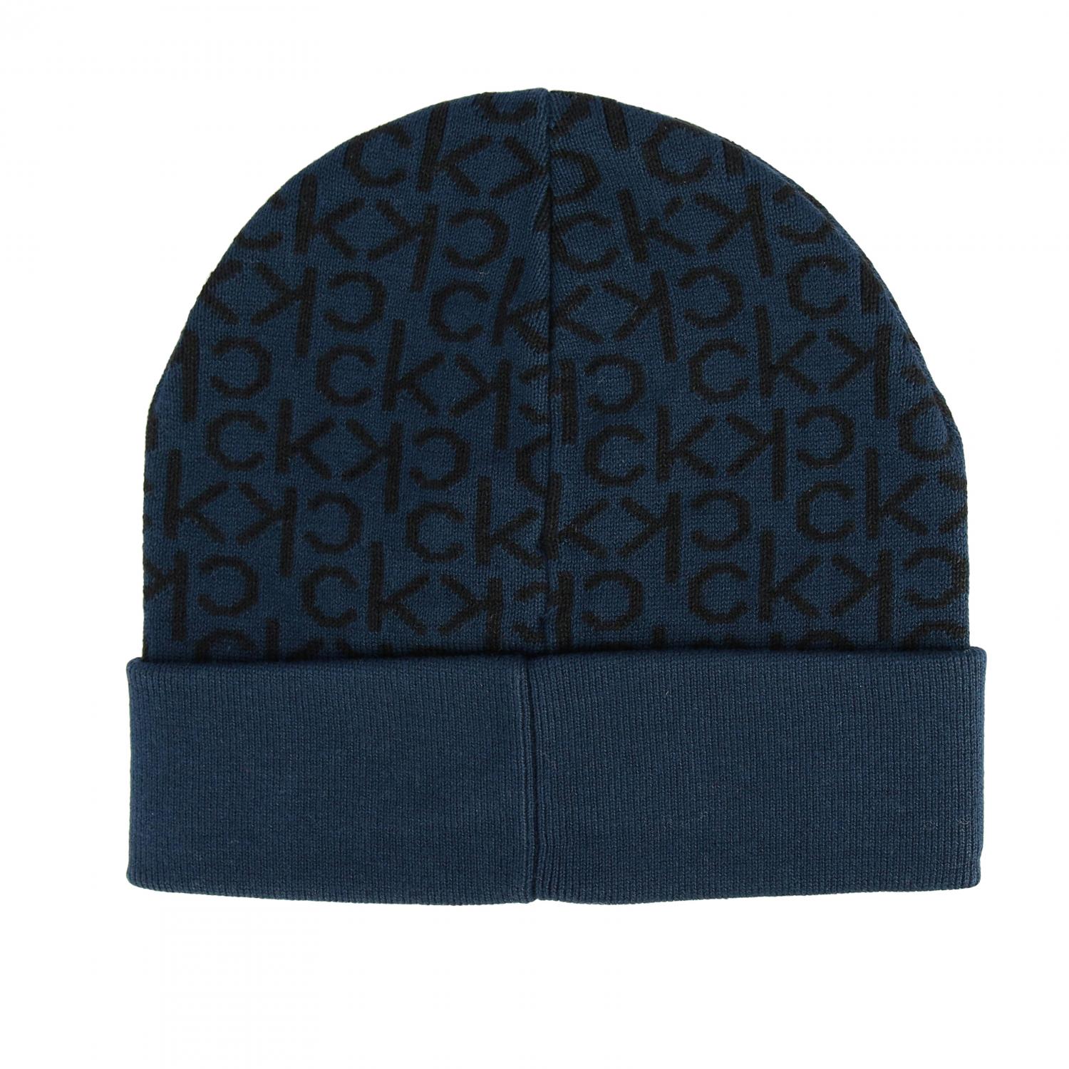 CALVIN KLEIN CAPPELLO: Cappello Calvin Klein con logo all over, Blue - Img 2